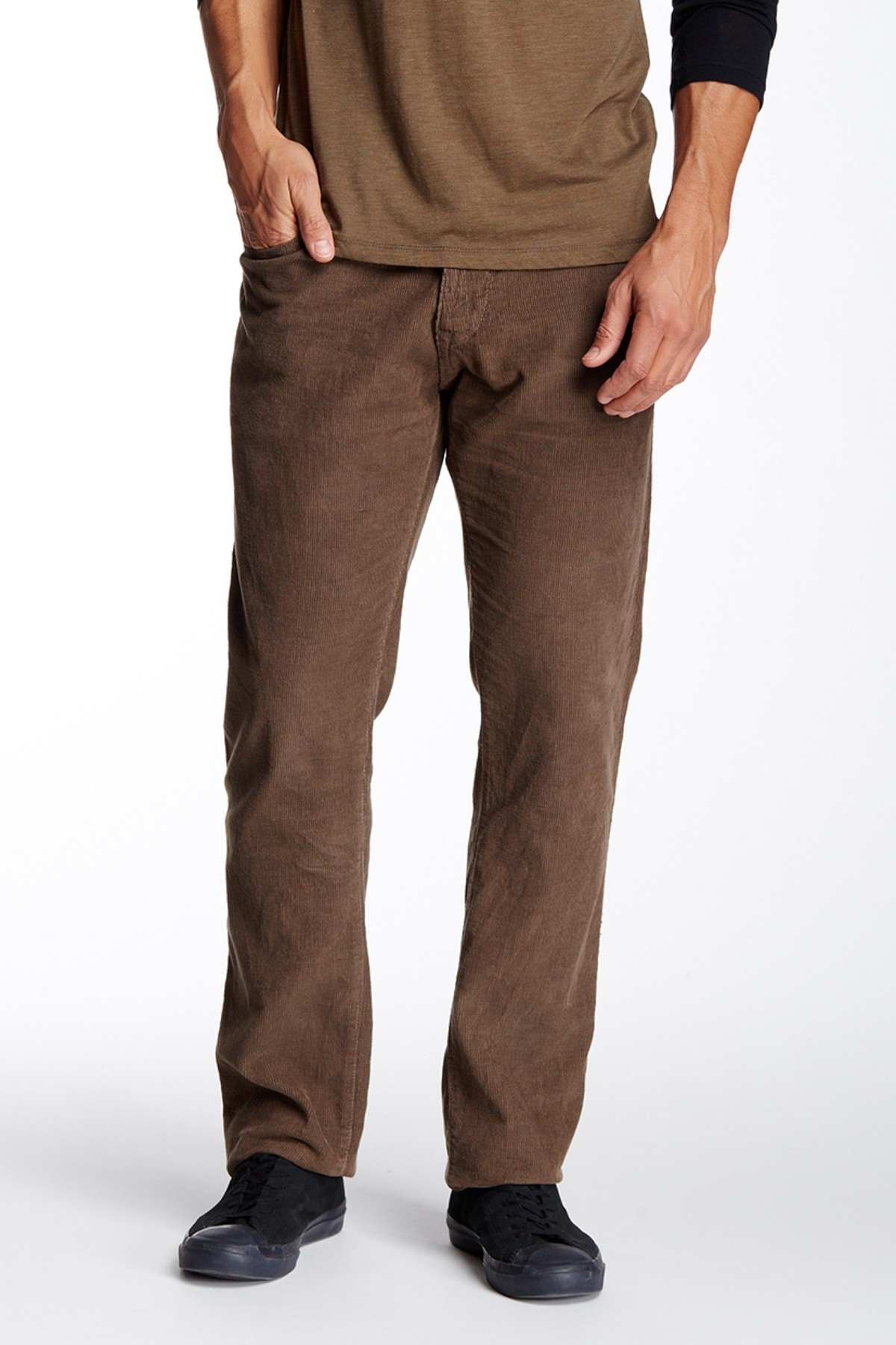 Lyst - Save Khaki Corduroy Pant in Brown for Men