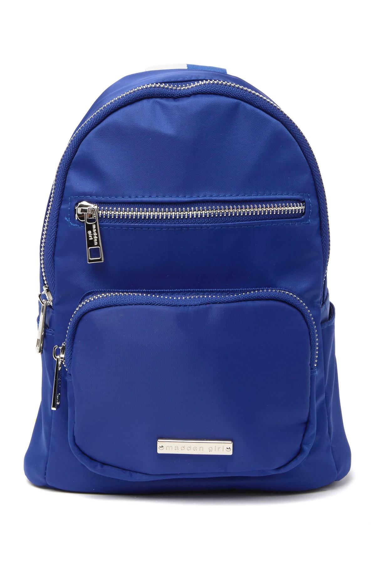 Madden Girl Nylon Sling Bag in Blue - Lyst