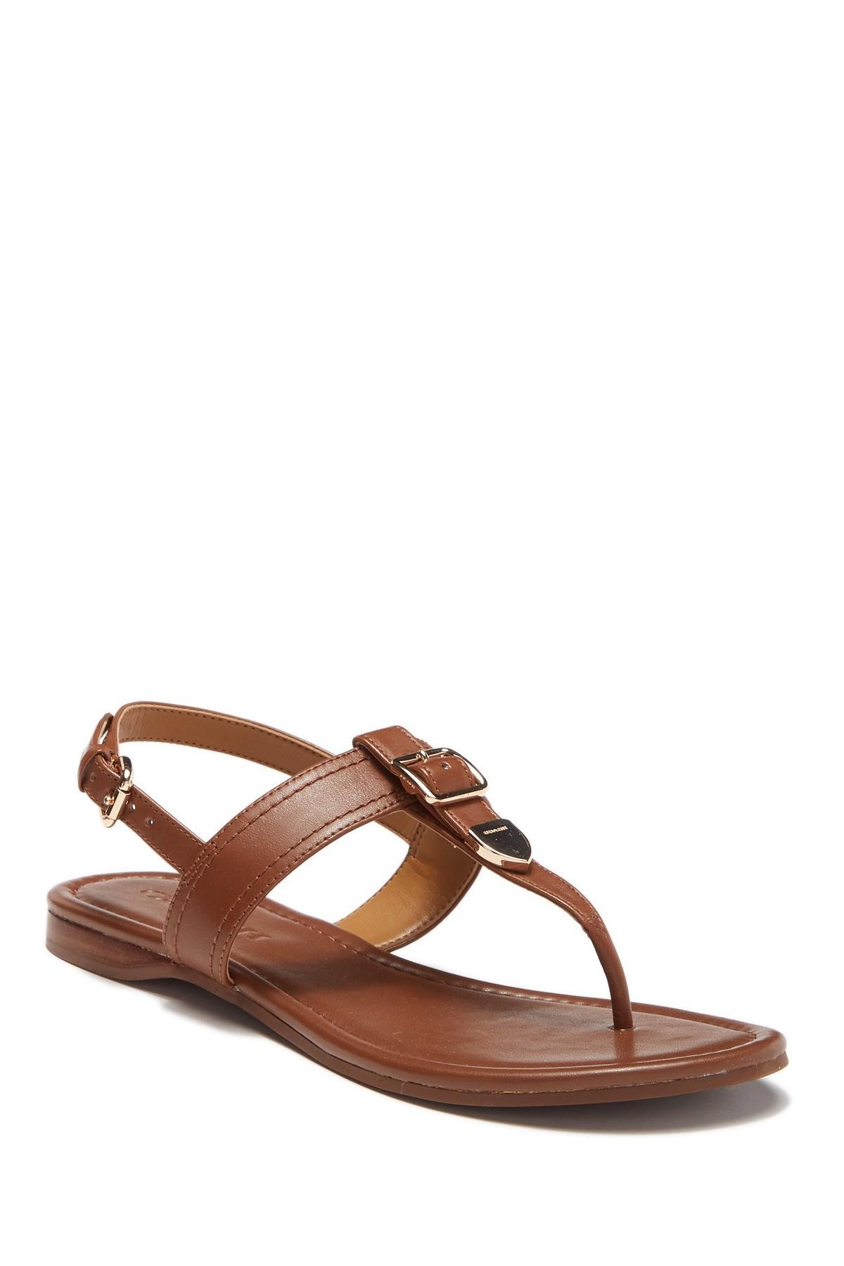 coach strap sandals