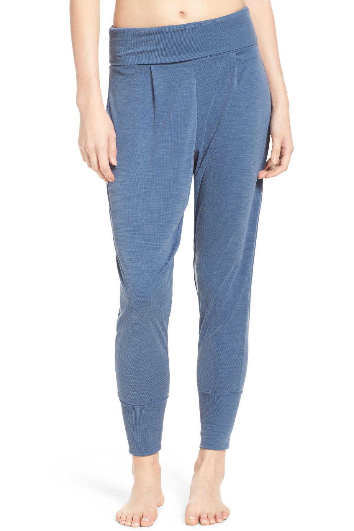 Lyst - Free People Fp Movement Cozy Up Harem Pants in Blue