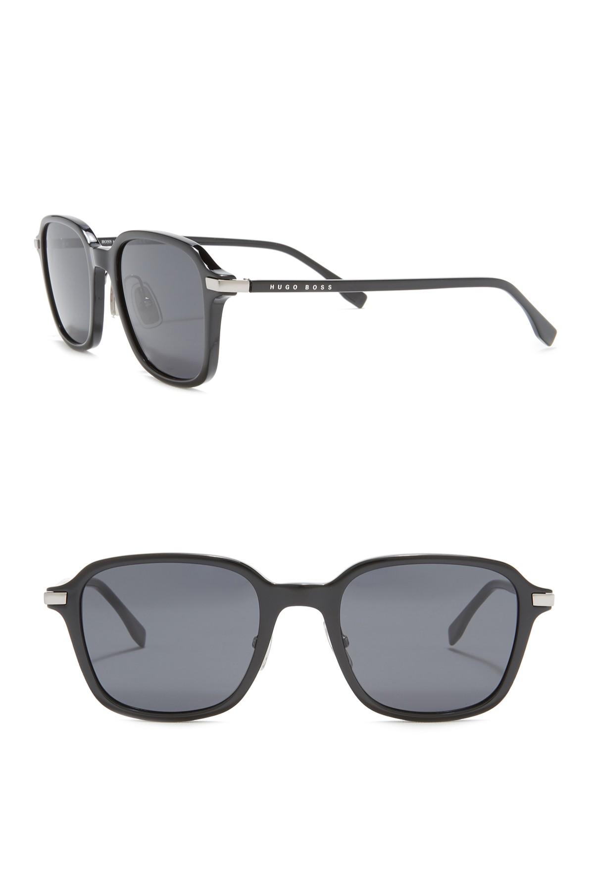 Boss 51mm Square Sunglasses For Men Lyst 8615