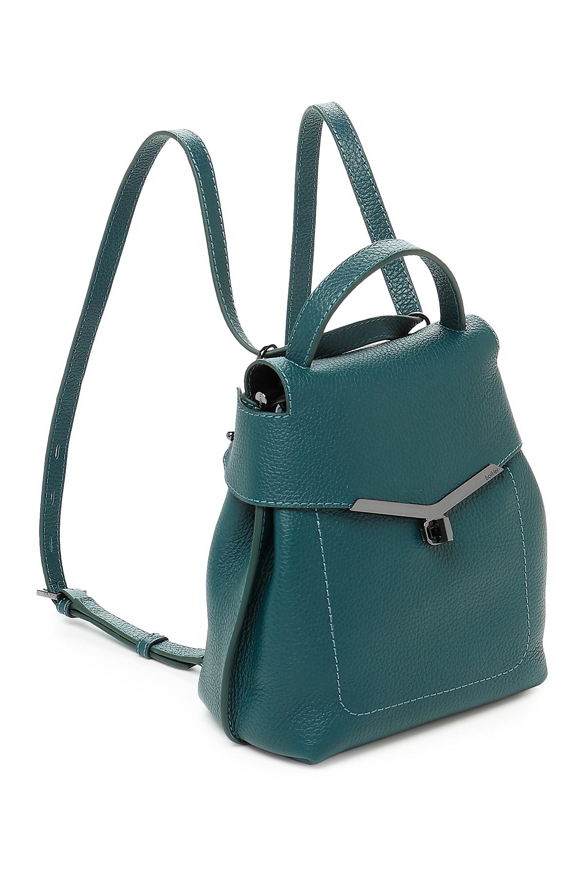 Botkier Valentina Mini Convertible Leather Backpack in Green - Lyst