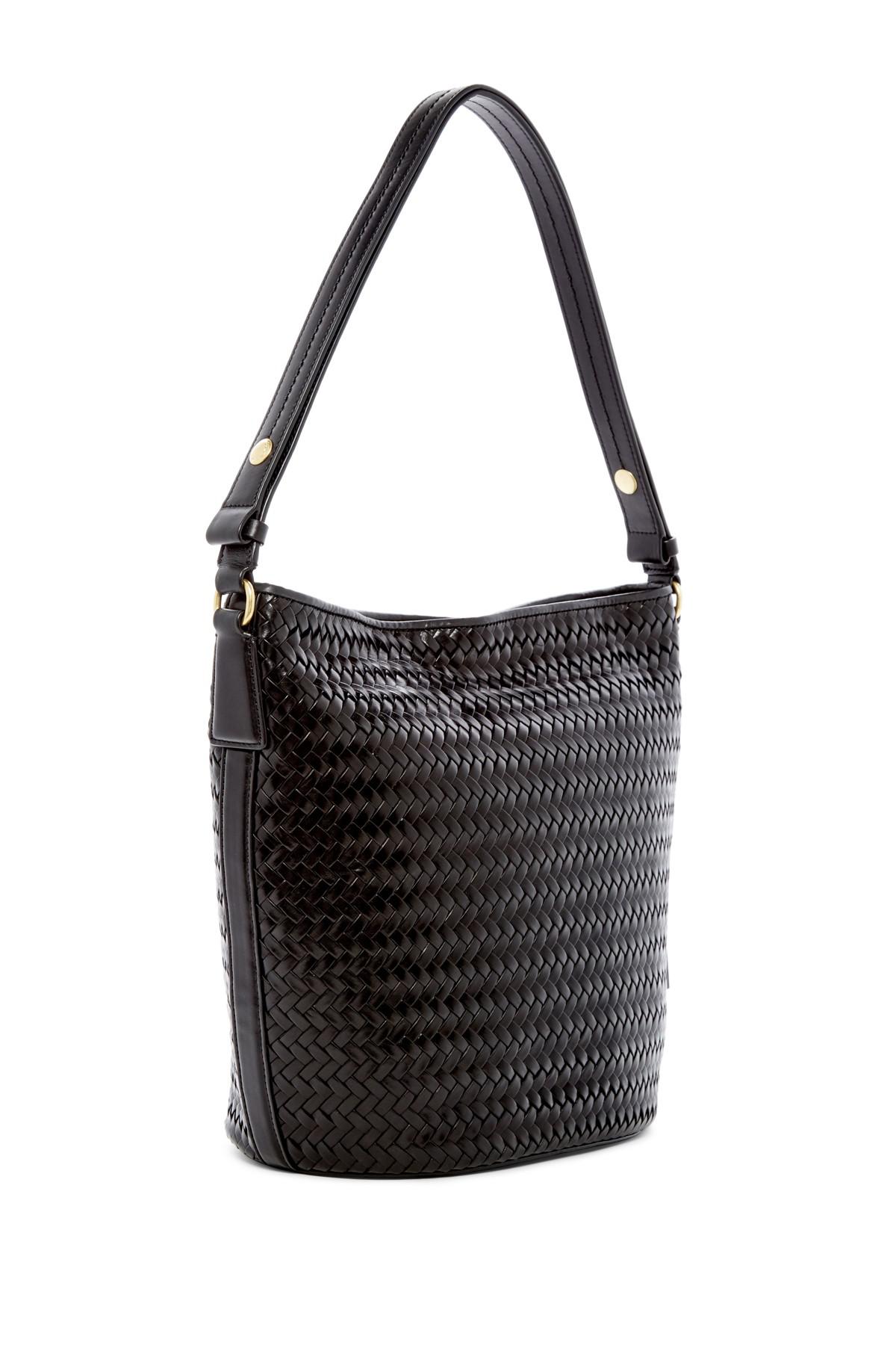 cole haan woven purse