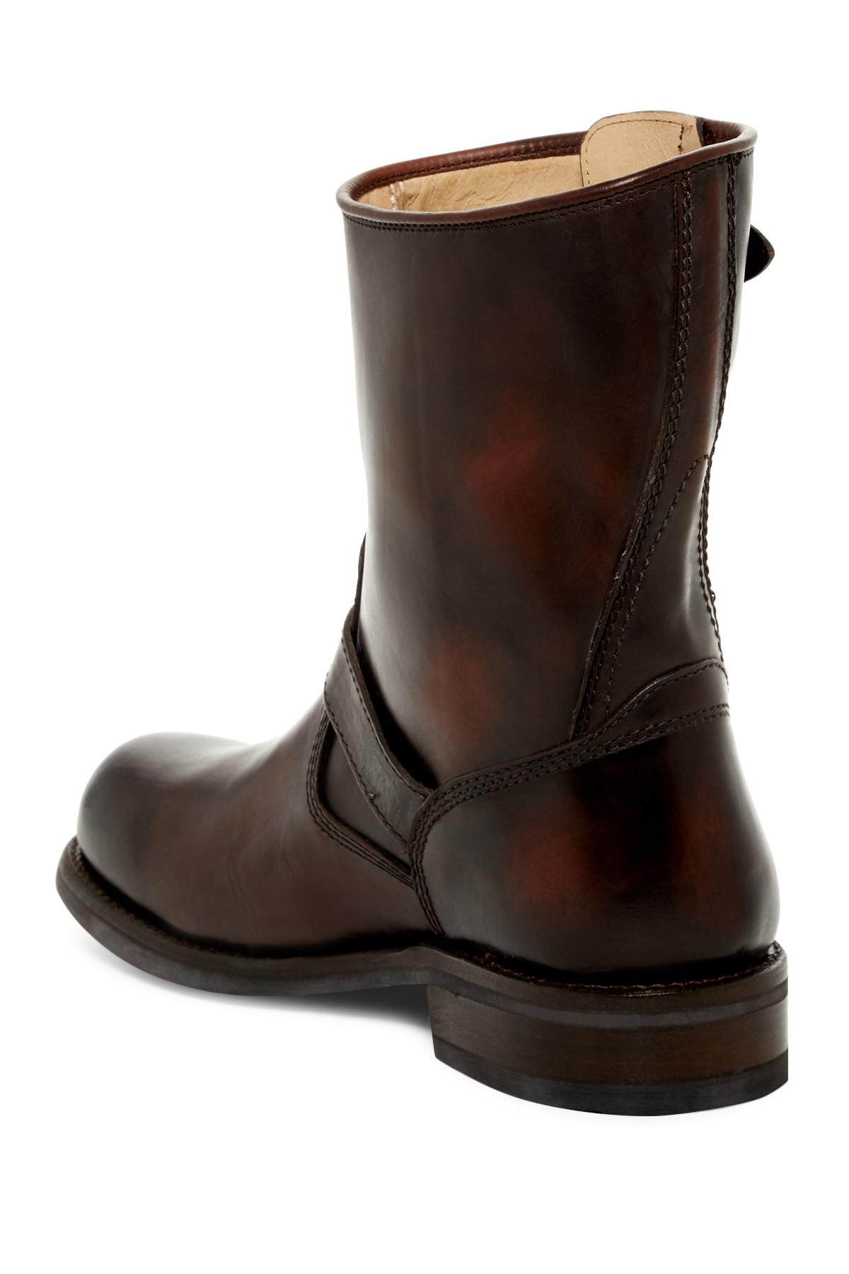 frye mens engineer boots
