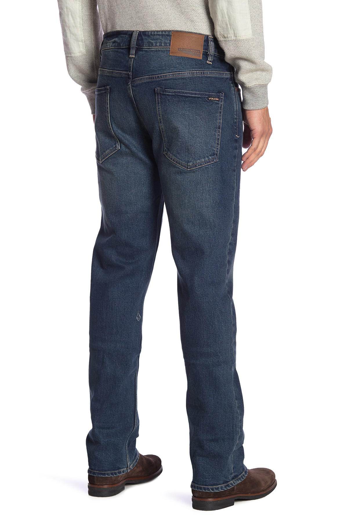 Lyst - Volcom Solver Modern Straight Jeans - 30-34