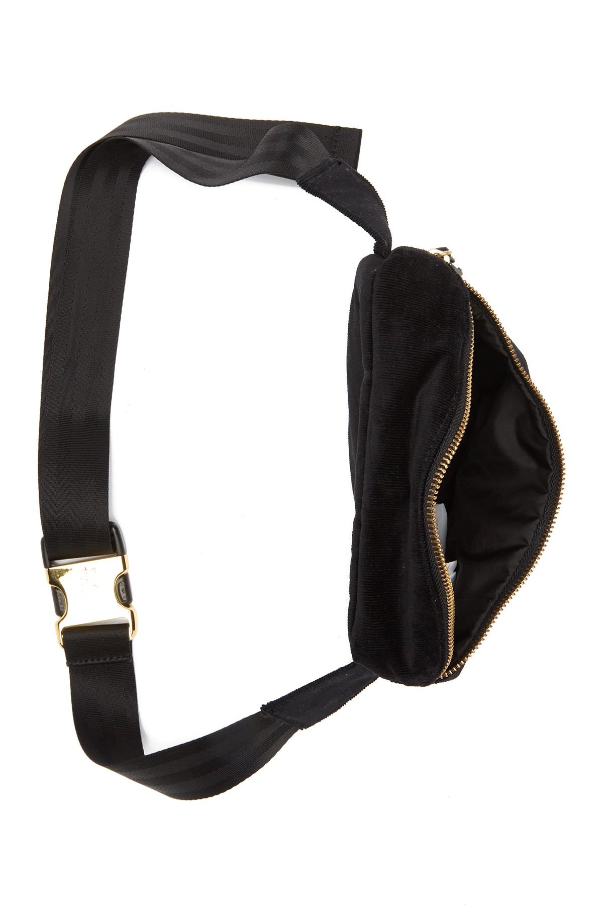 Herschel Supply Co. Fifteen Corduroy Belt Bag in Black for Men - Lyst