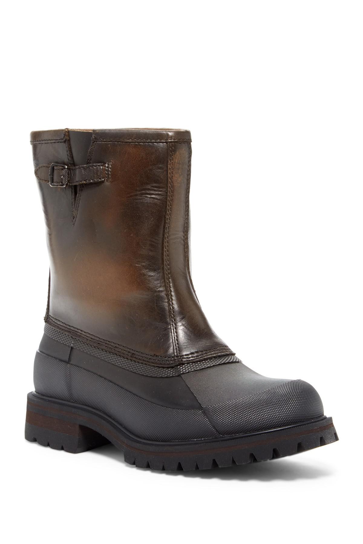 men's authentic original leather lug boot