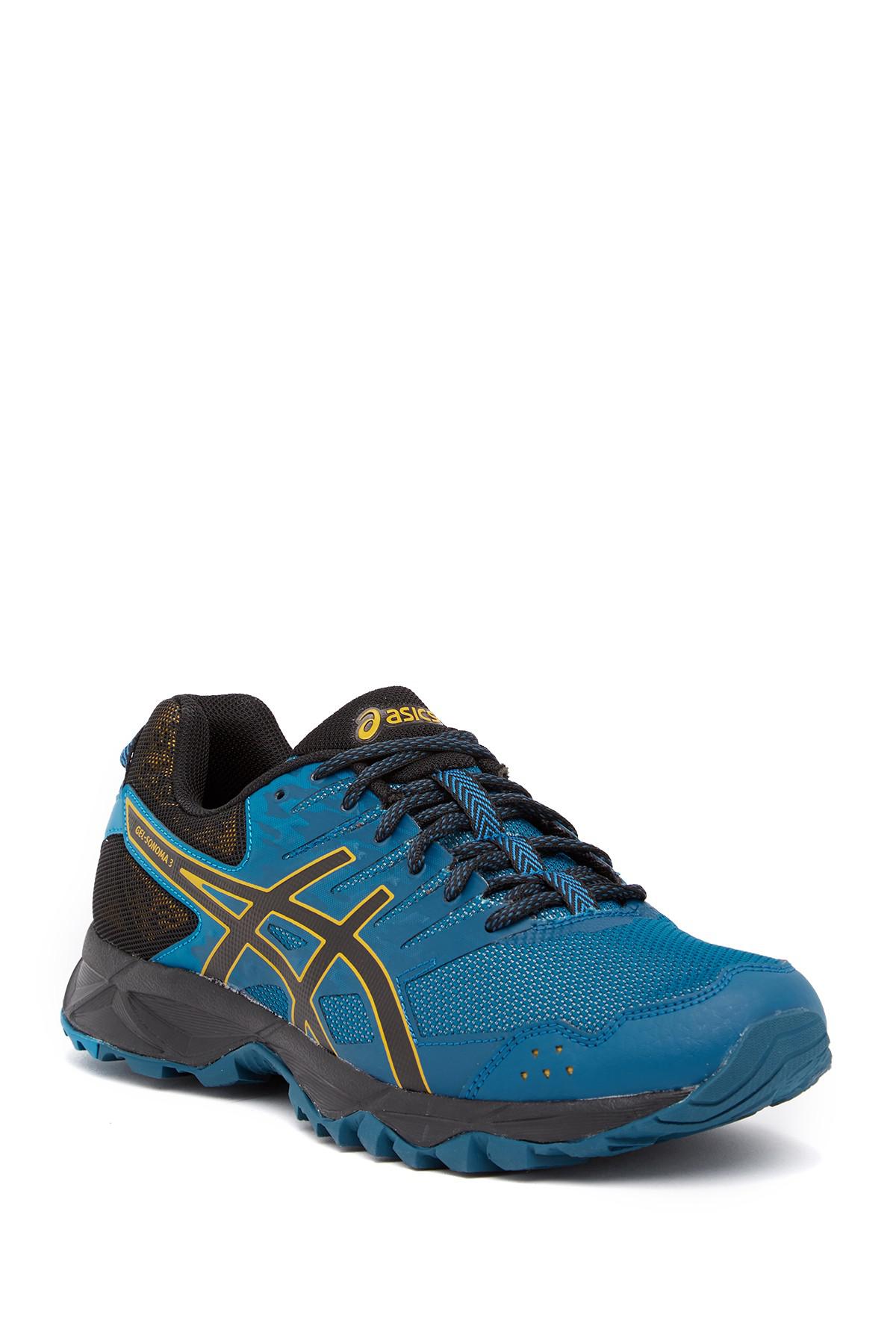 Lyst Asics Gel Sonoma 3 Running Shoe In Blue For Men