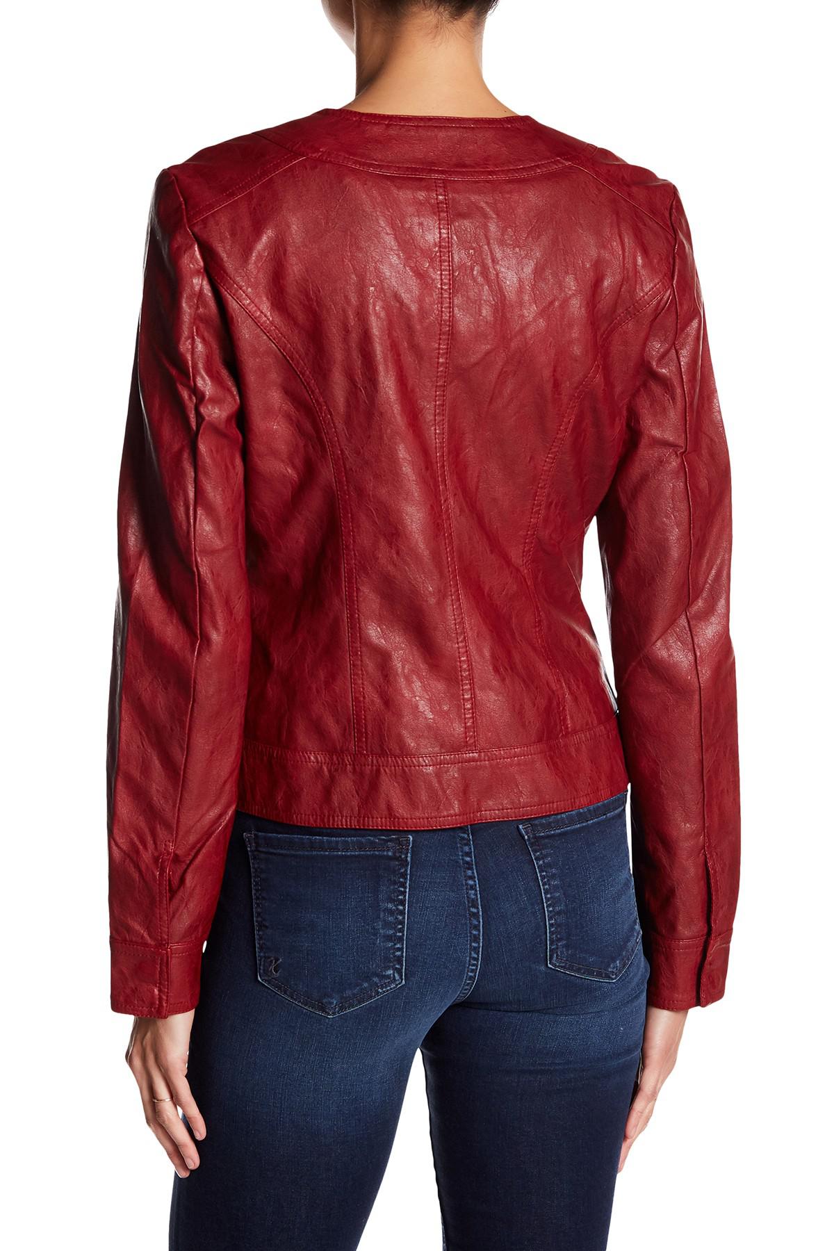 Lyst Kut From The Kloth Ainsley Front Snap On Faux Leather Gallery
