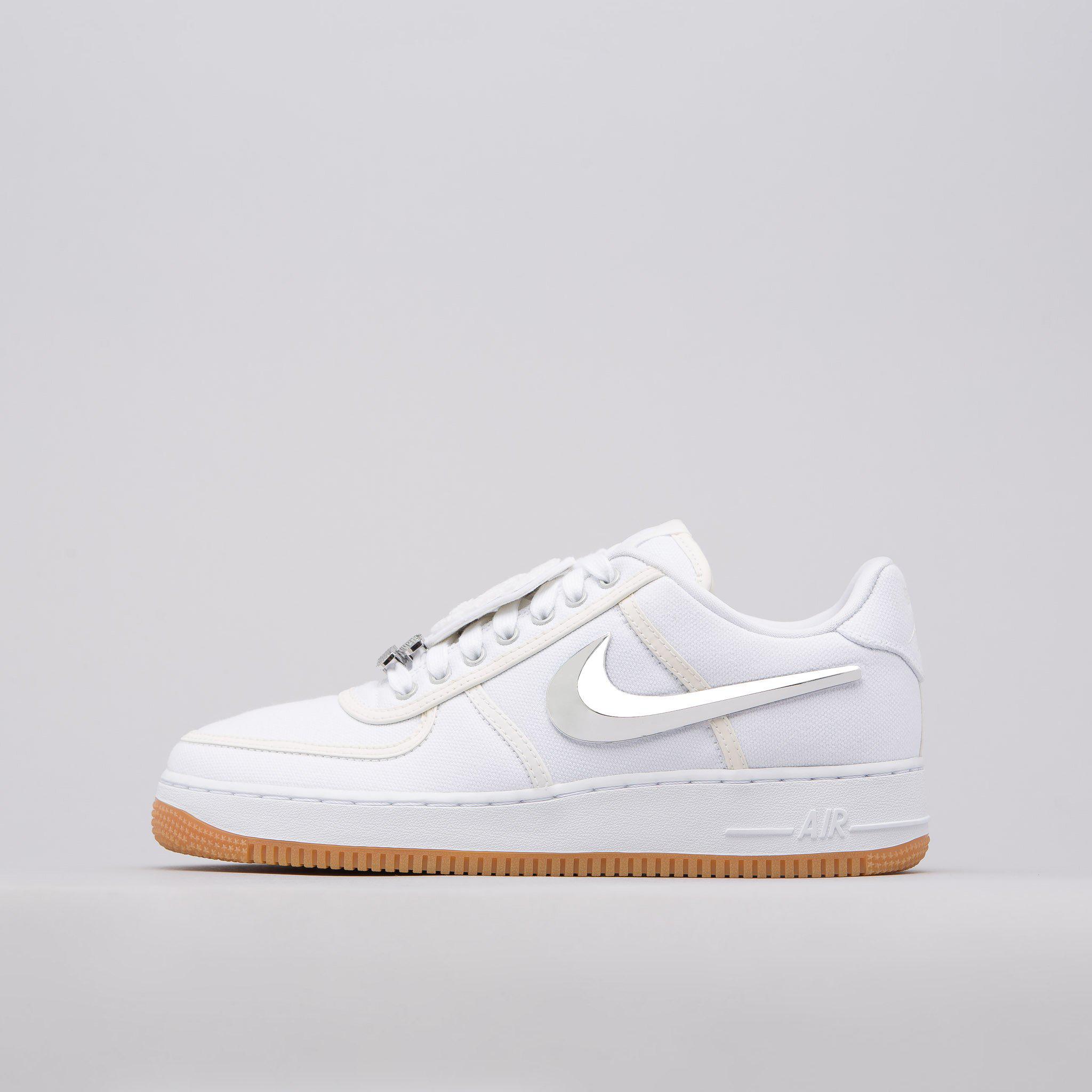 Lyst - Nike X Travis Scott Air Force 1 Low In White in White for Men Gallery. Men's Nike Air Force