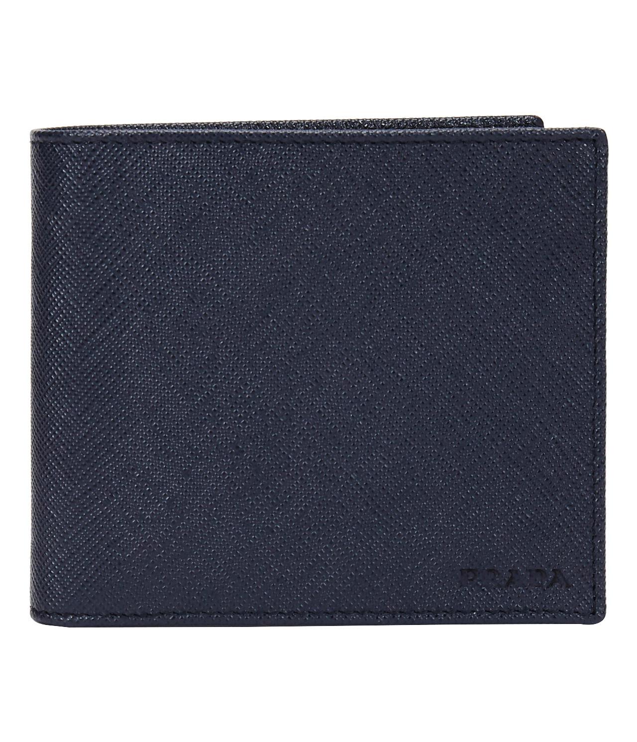 Lyst - Prada 17ss Men's Wallet Saffiano Baltico in Blue for Men