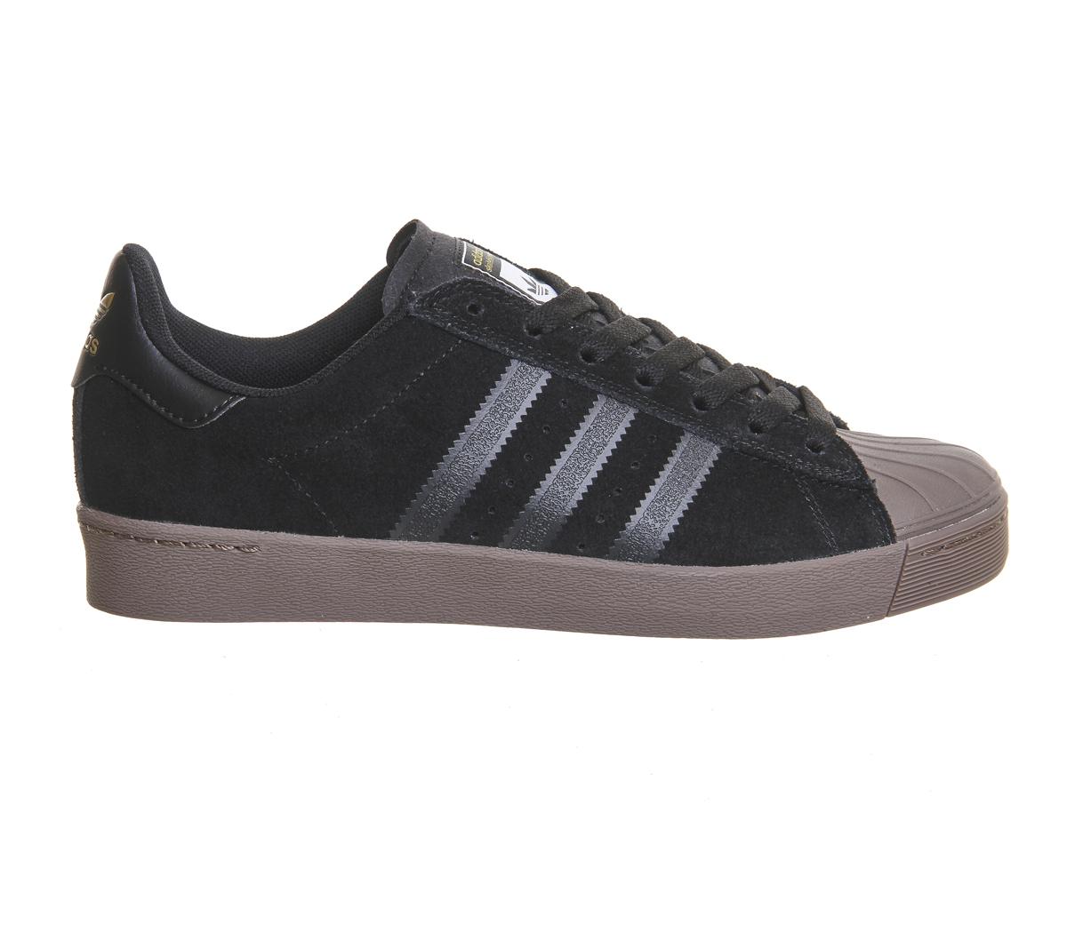 Lyst - adidas Superstar Vulc Adv in Black