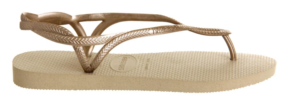 luna havaianas gold