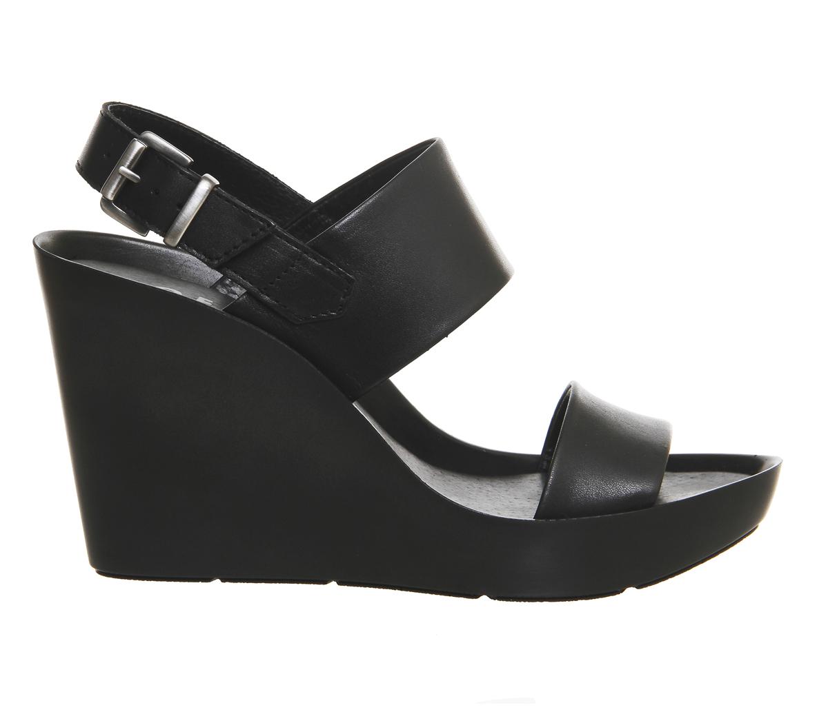 Lyst Office Parker High Sporty Wedge In Black Gallery