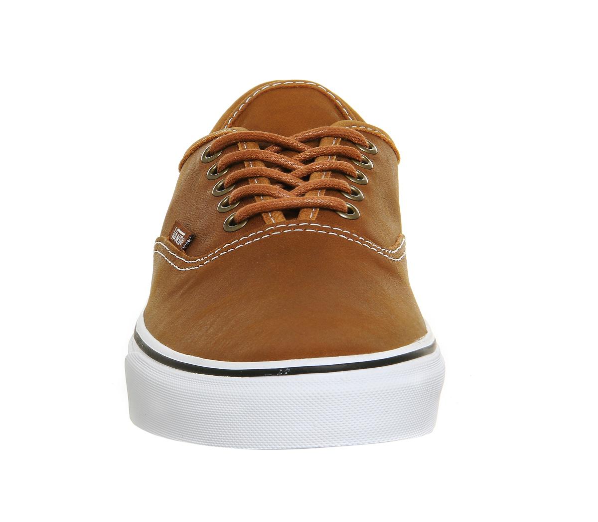 Lyst - Vans Authentic Leather in Brown for Men