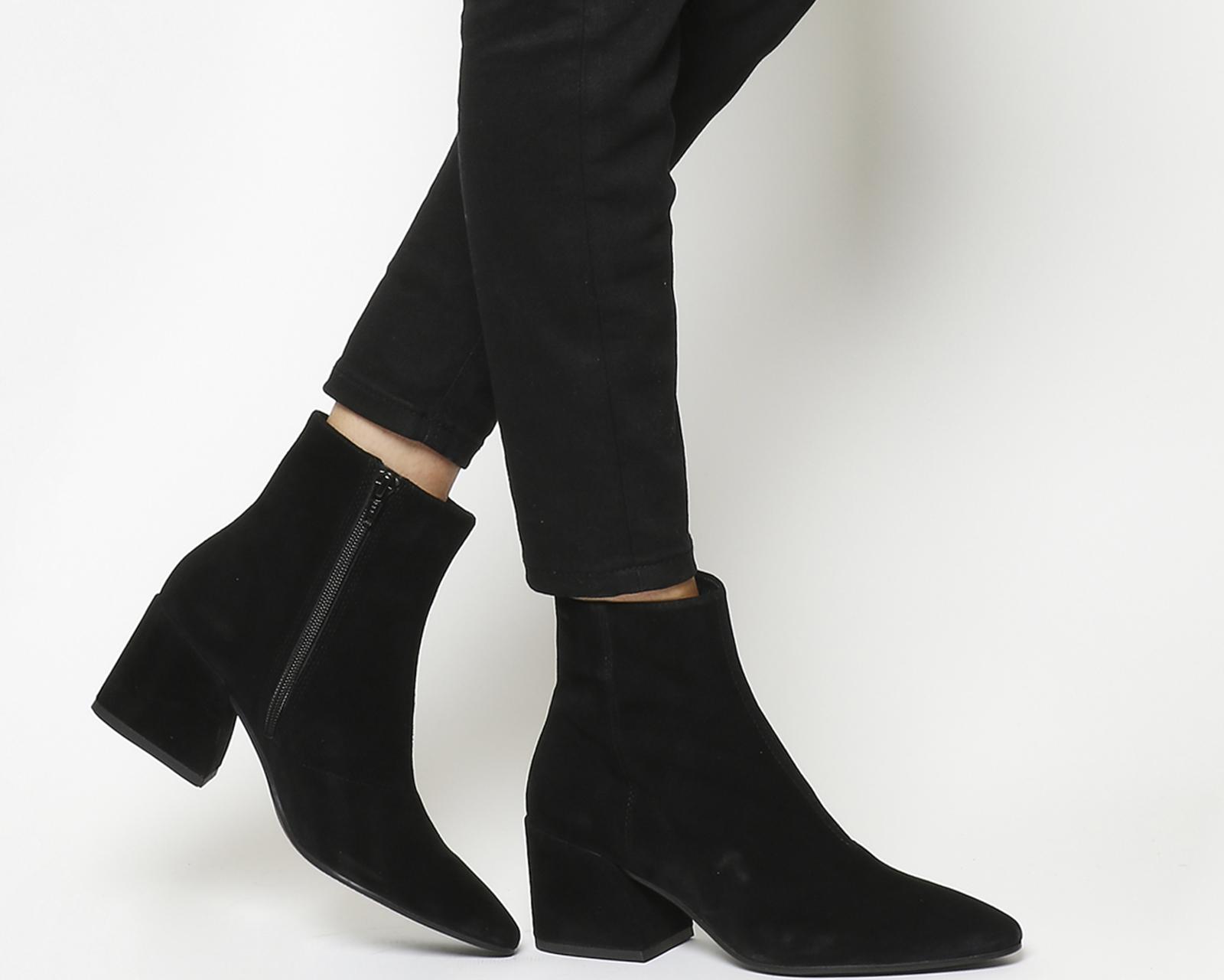 Vagabond Olivia Block Heel Boots In Black Lyst