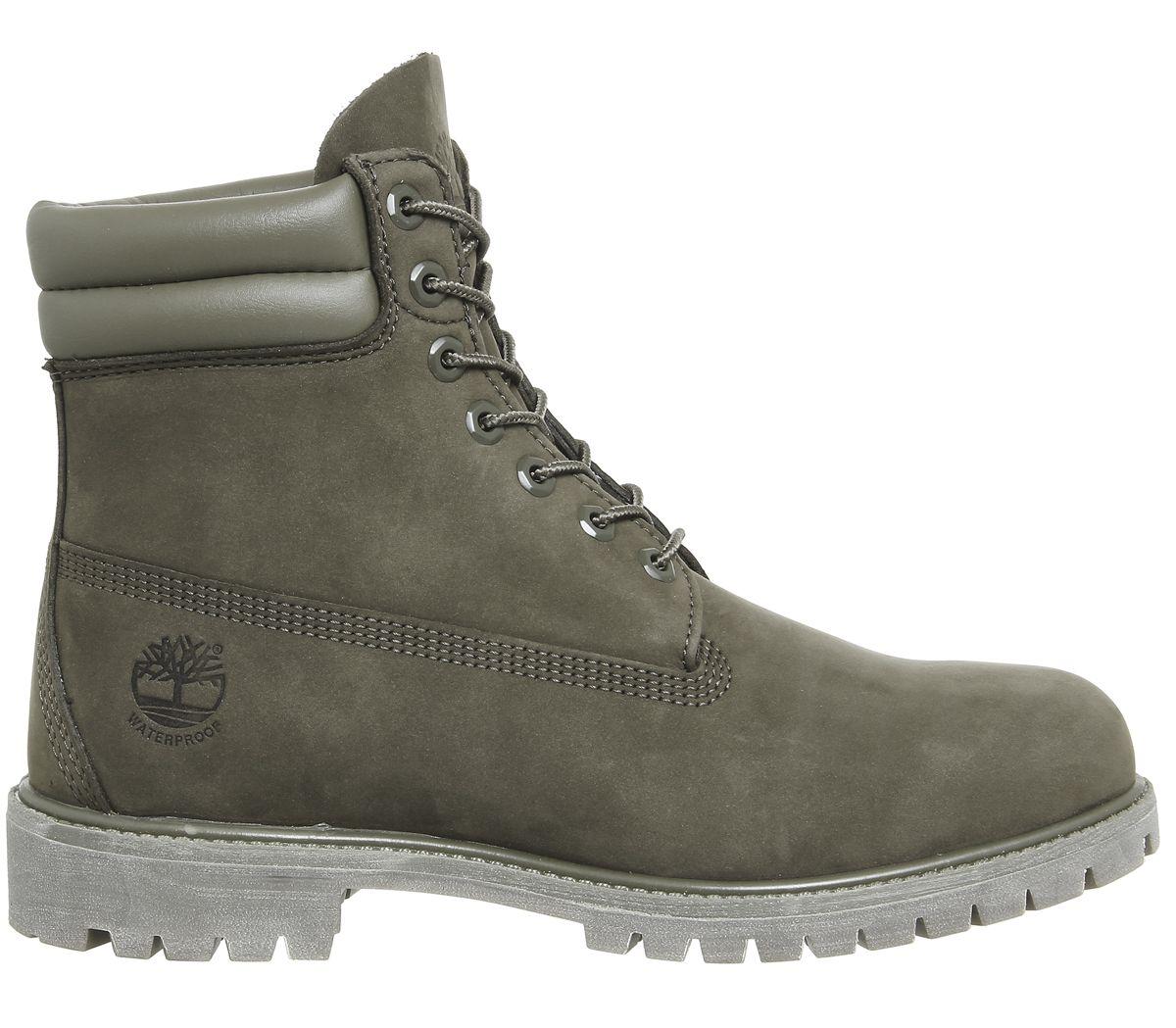 Timberland 6 Inch Double Collar in Green for Men - Lyst