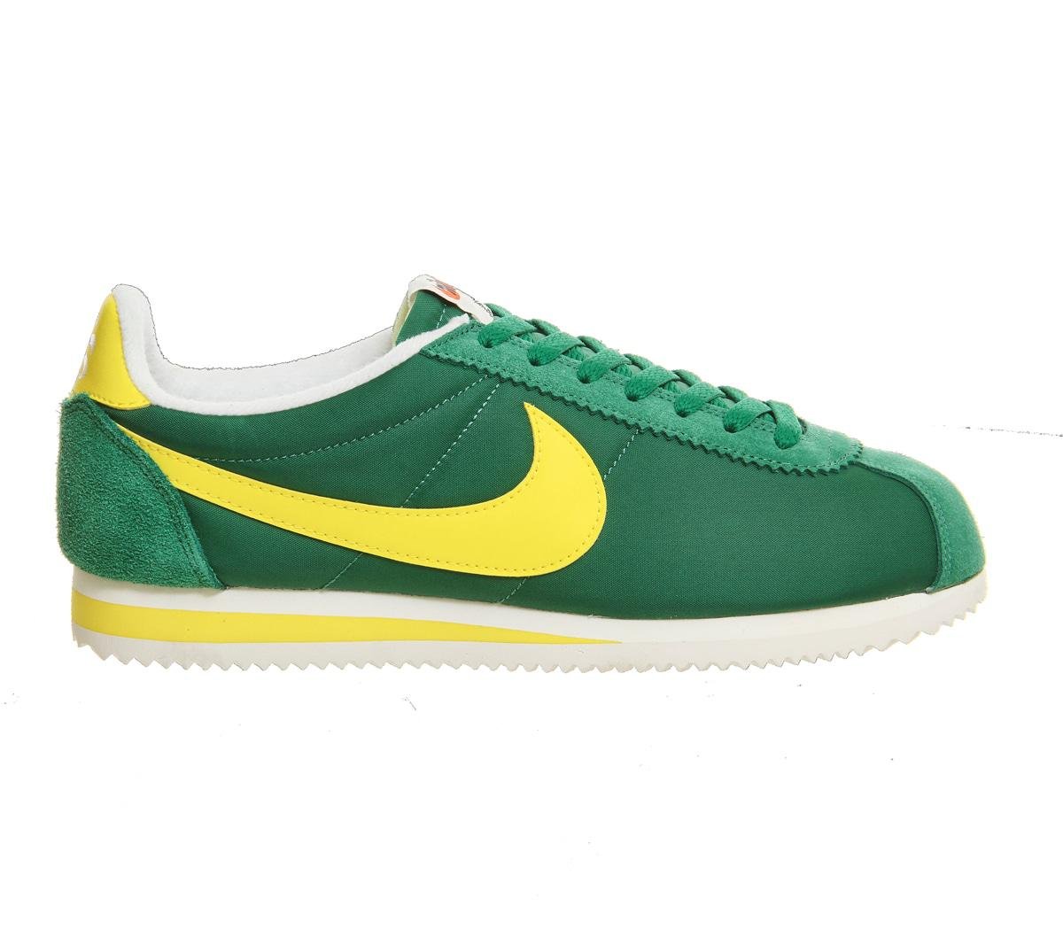cortez green and white