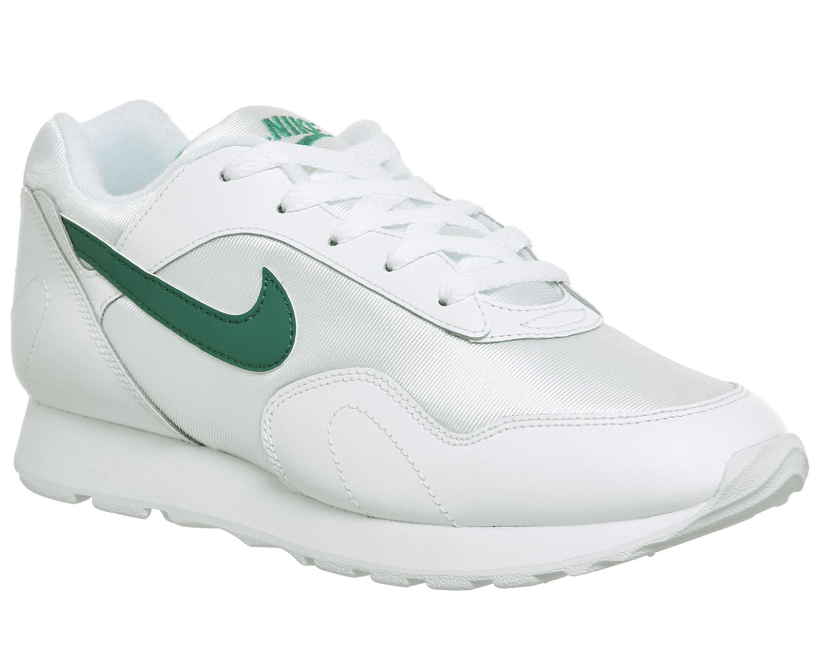 nike air white trainers