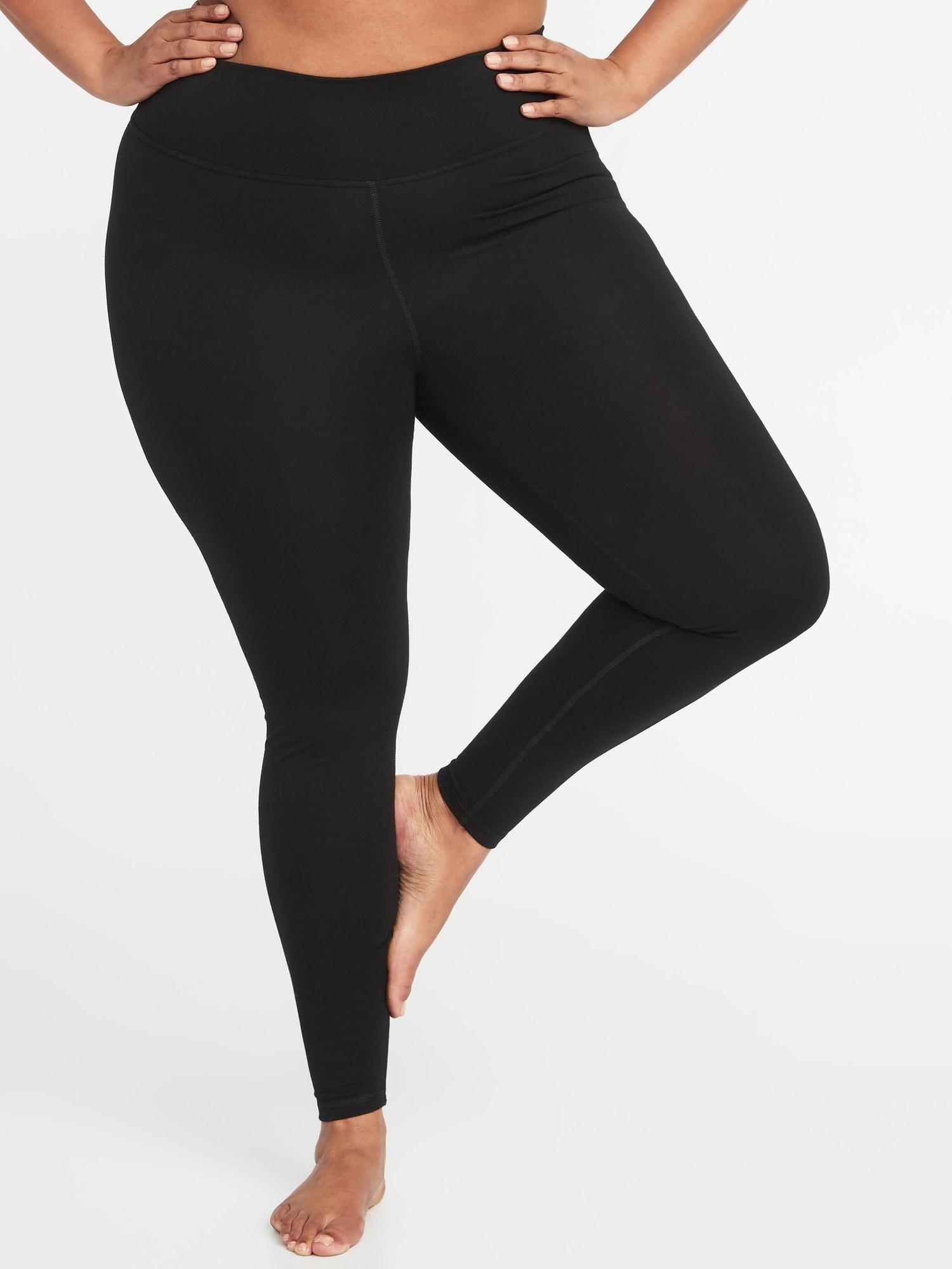 TNNZEET 3 Pack Plus Size Capri Leggings for Women, High Waisted Black  Workout Yoga Leggings 2X 3X 4X
