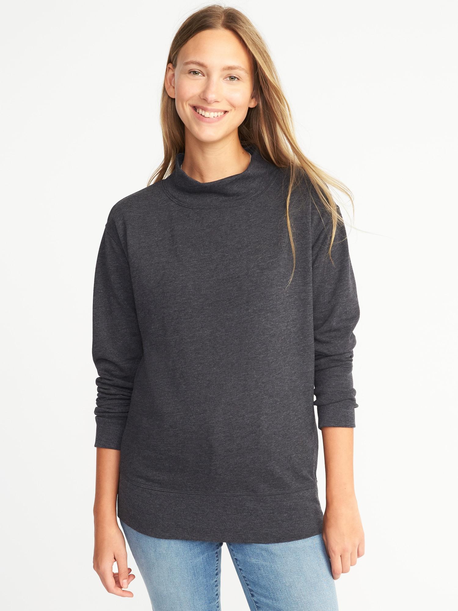 old navy funnel neck sweatshirt