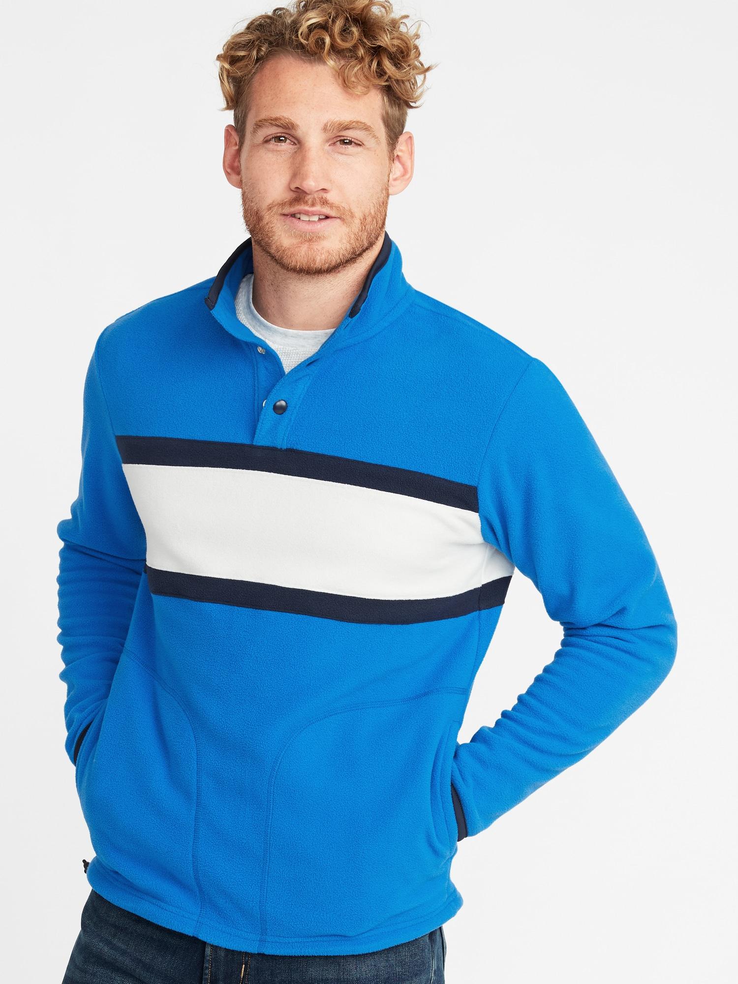 Download Lyst - Old Navy Micro Performance Fleece Color-blocked ...