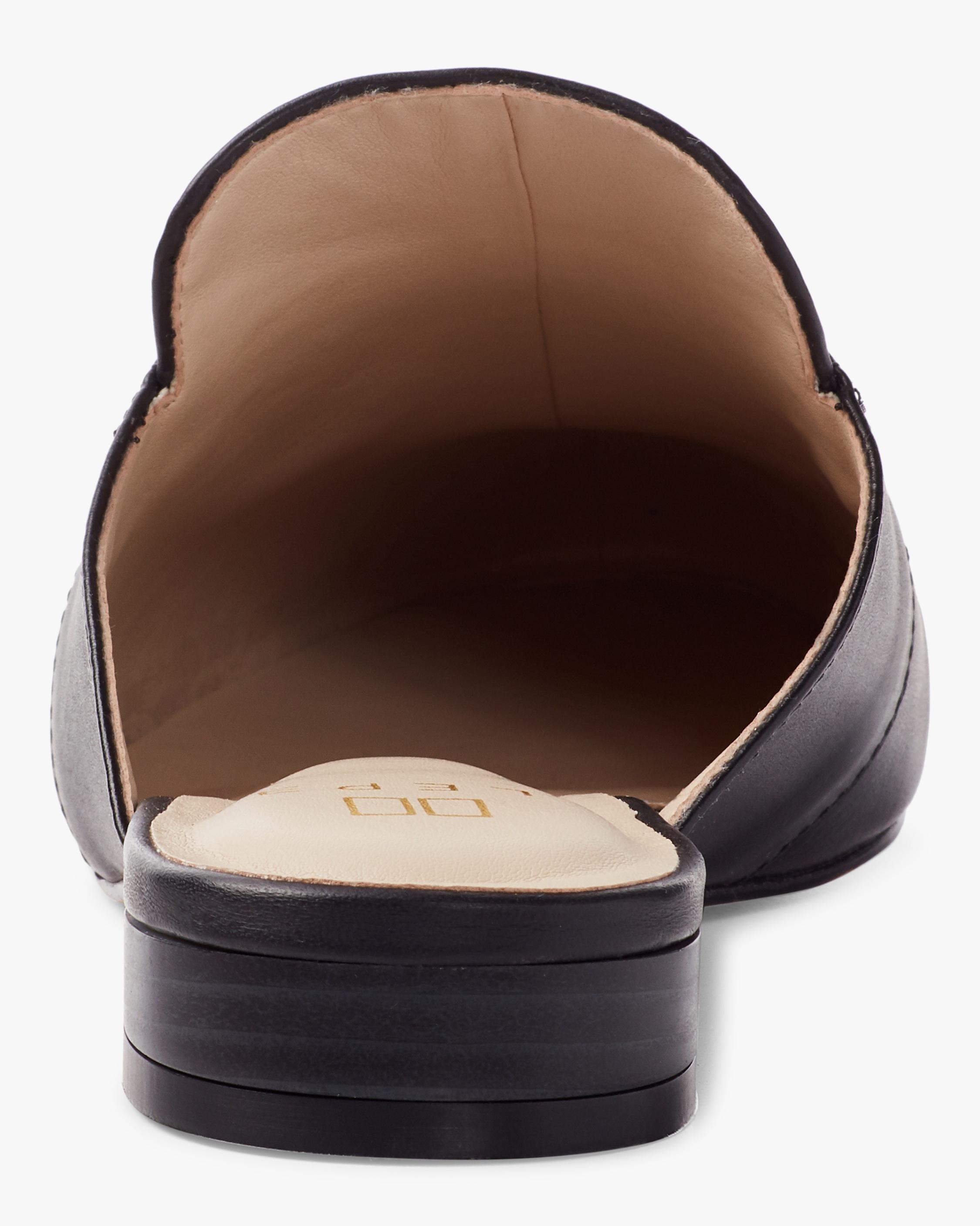 schutz butterfly padded mules