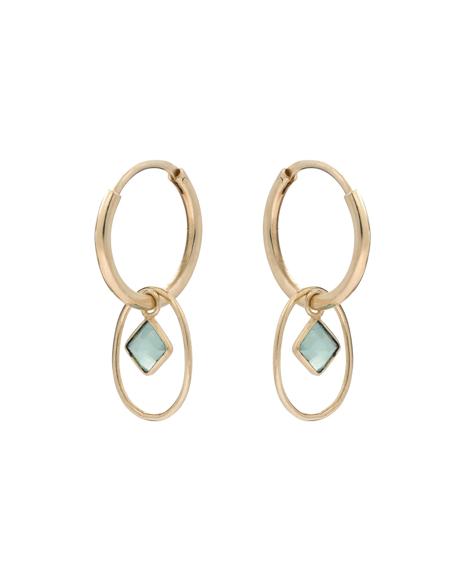 Oliver Bonas Jacopo Interlink Circle Stone Gold Plated Oliver Bonas Jacopo Interlink Circle Stone Gold Plated