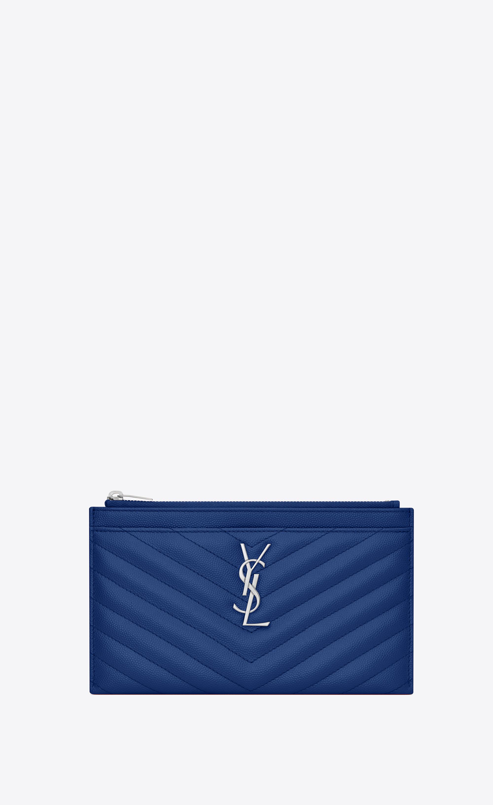 saint laurent monogram bill pouch