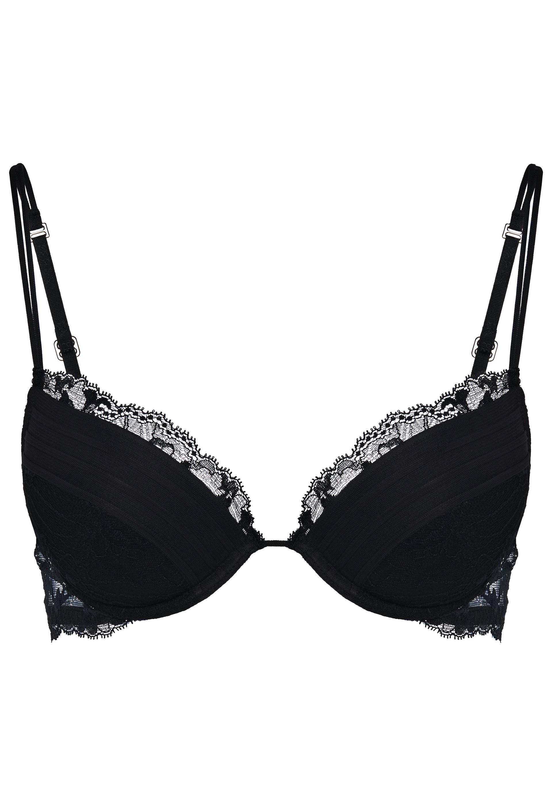 La Perla Lace Adele Push-up Bra in Black - Lyst