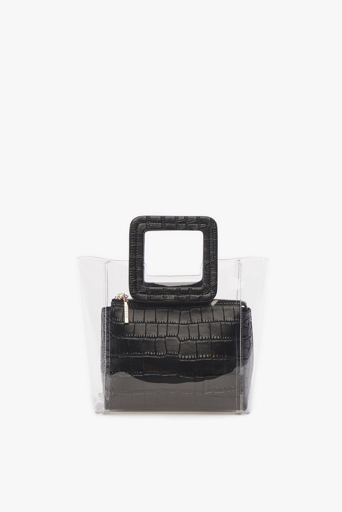 staud mini shirley bag black