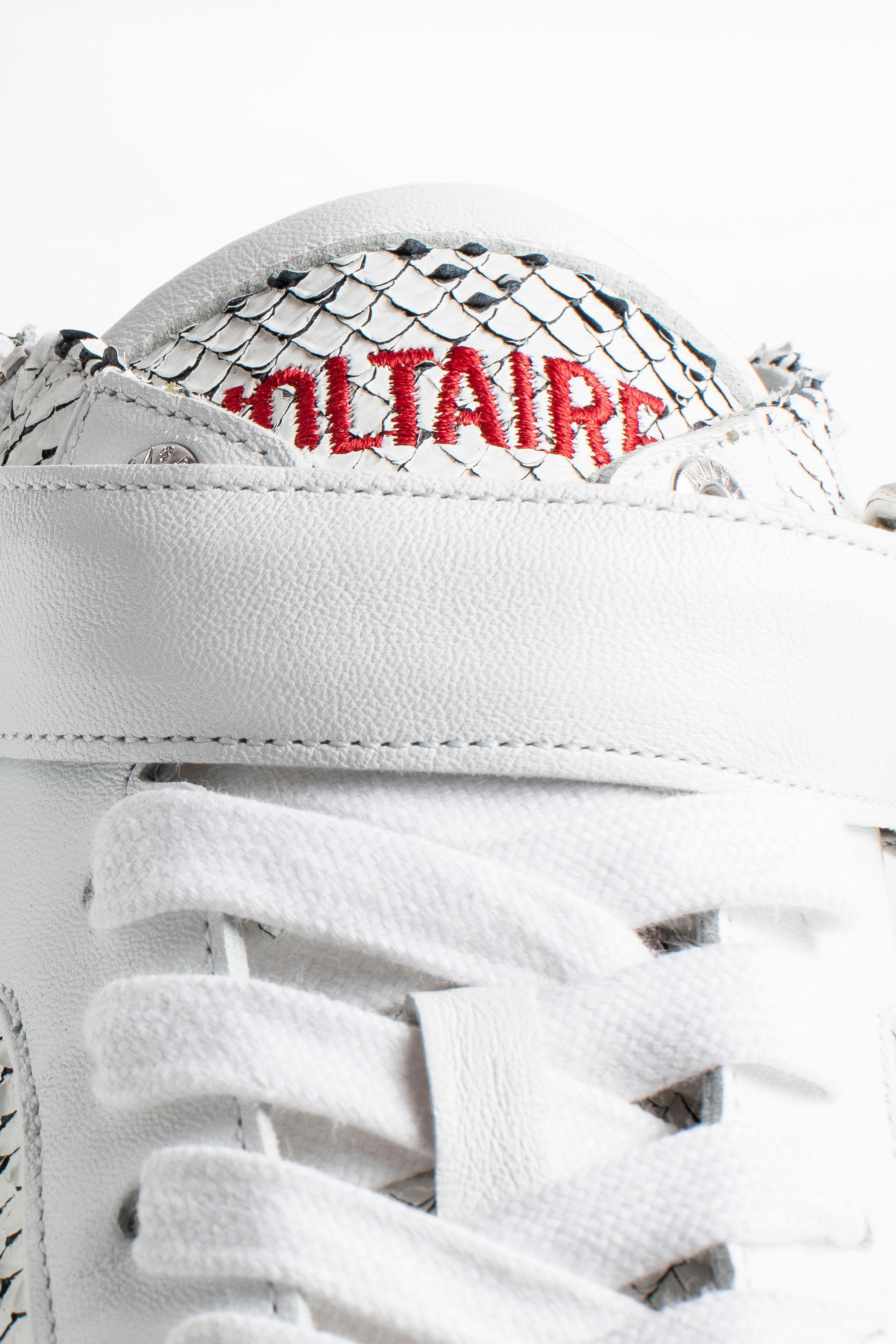 zadig and voltaire white high tops