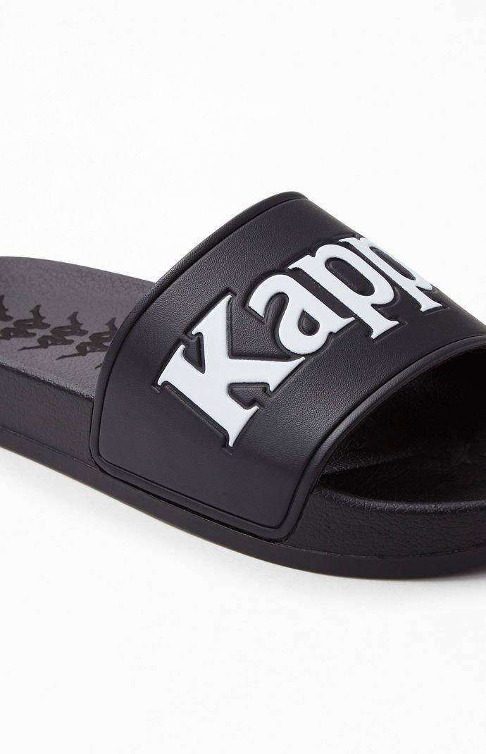 Kappa 222 Banda Adam 9 Slide Sandals in Black for Men - Lyst