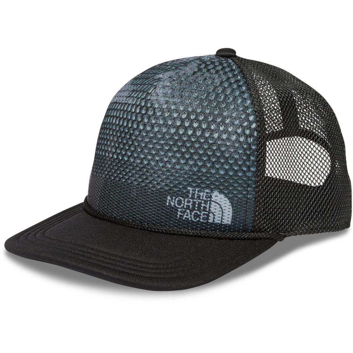 north face mini trucker hat