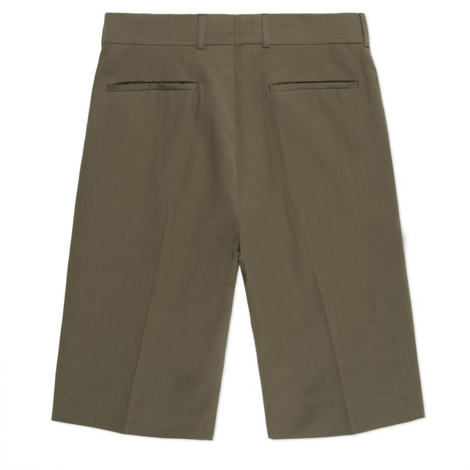 Lyst - Paul Smith Men's Khaki Cotton-ramie Shorts for Men