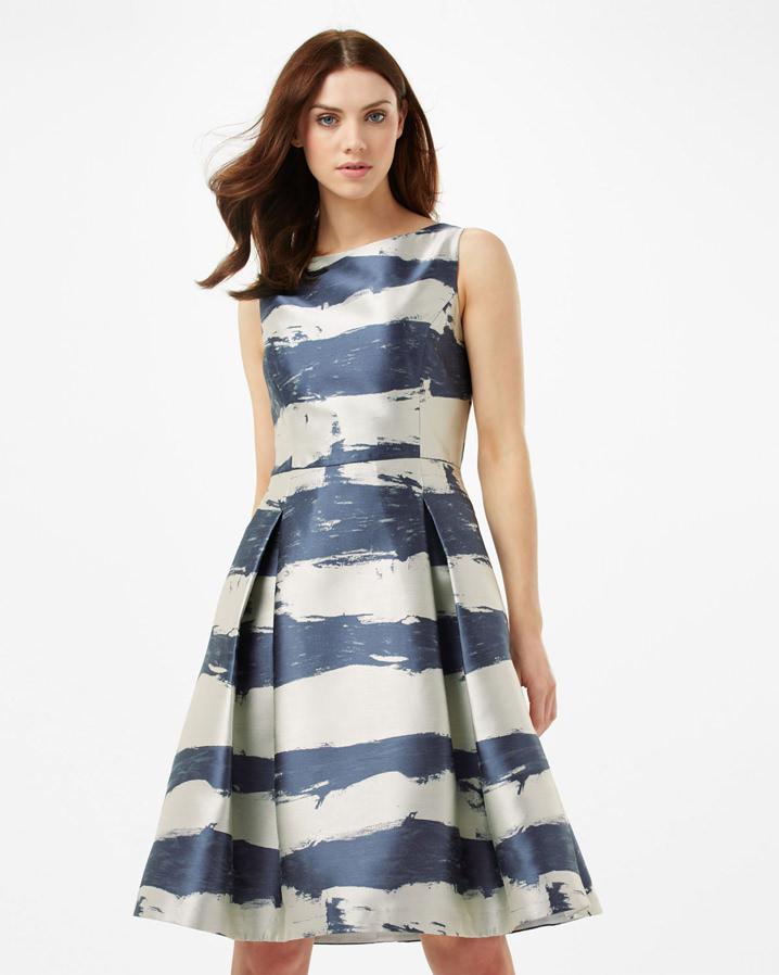 Buy Phase Eight Brush Stroke Dress, Multi | John Lewis