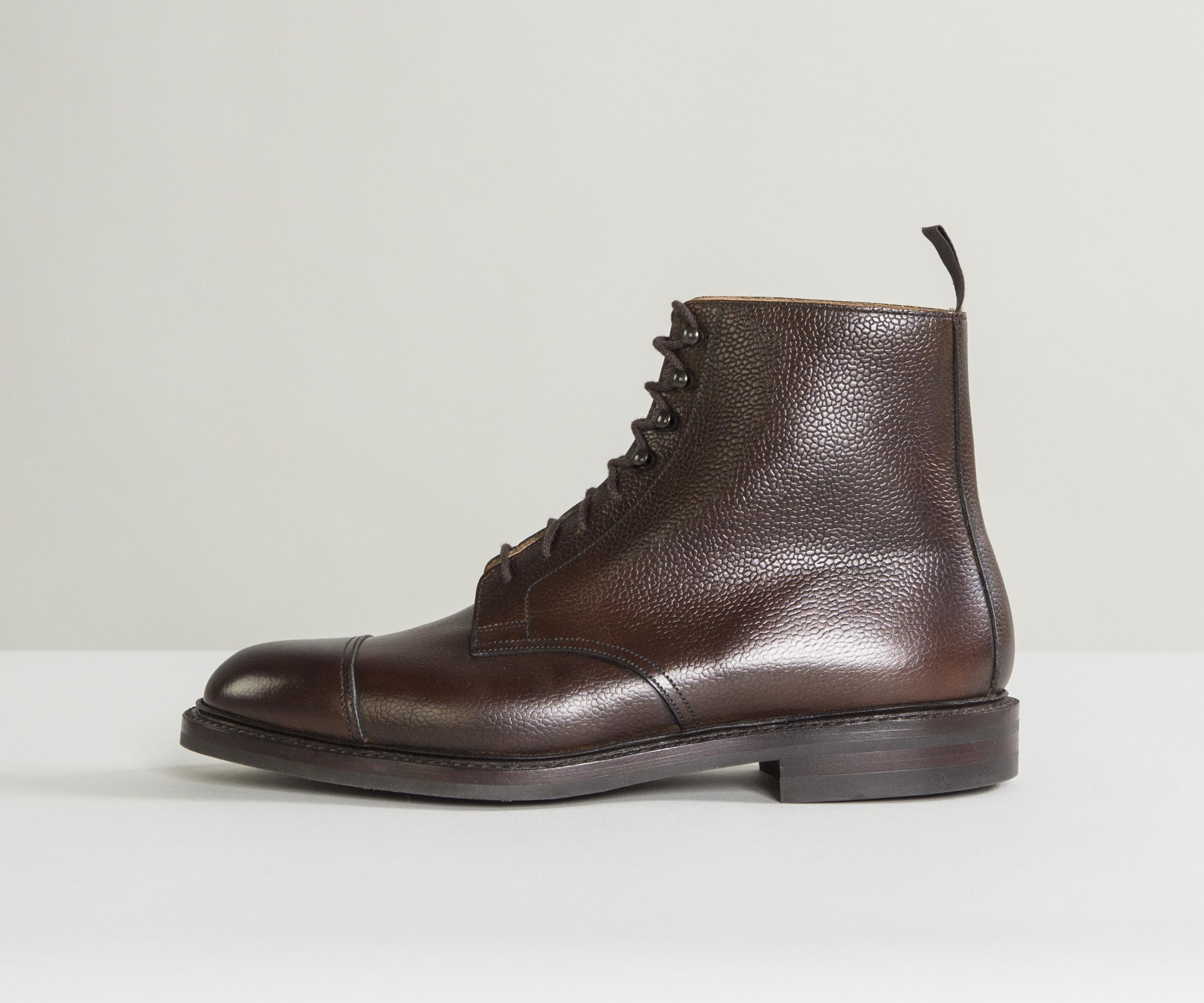 scotch grain leather boots