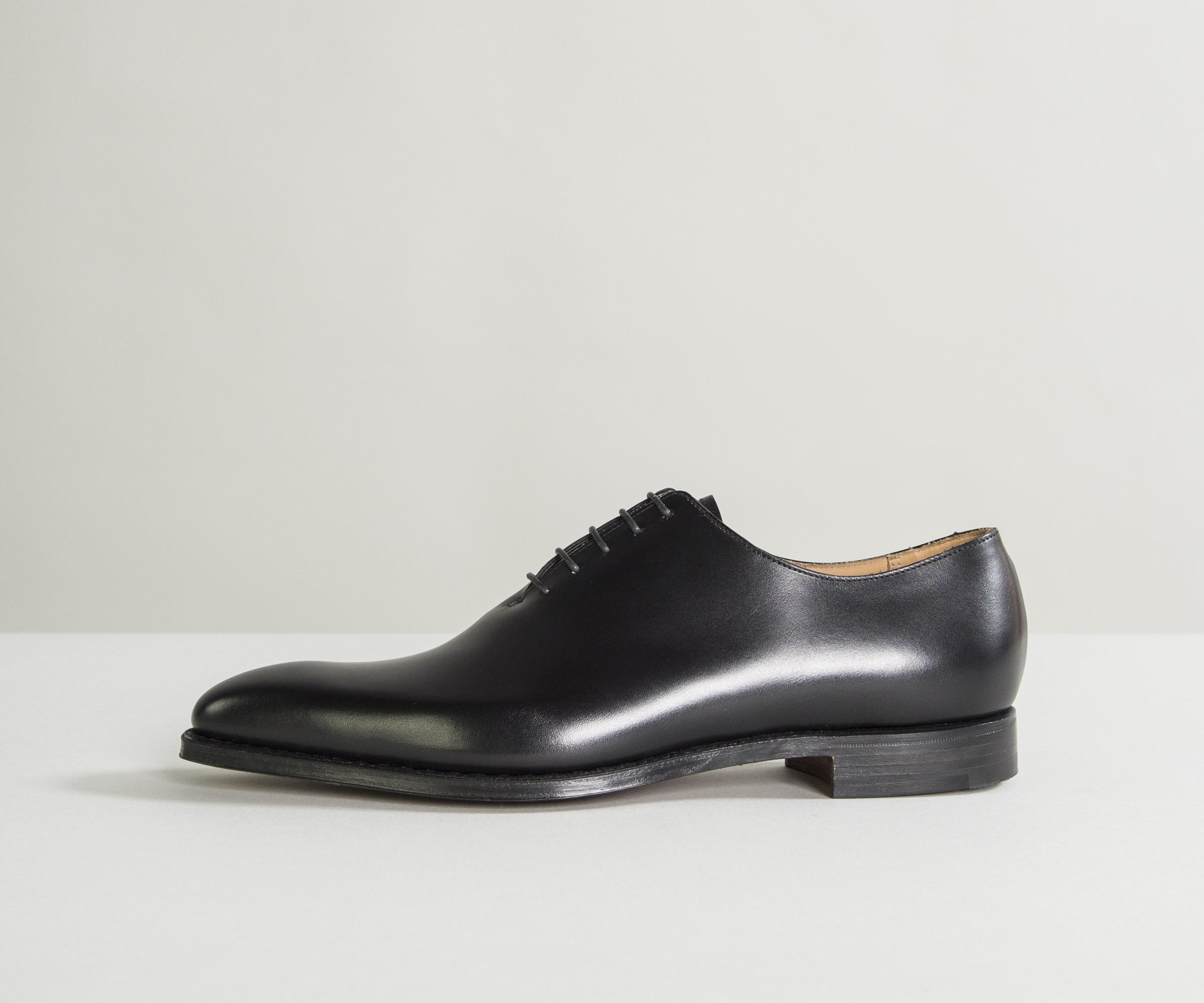 Lyst Crockett and Jones 'alex' Calf Leather Shoes Black in Black for Men