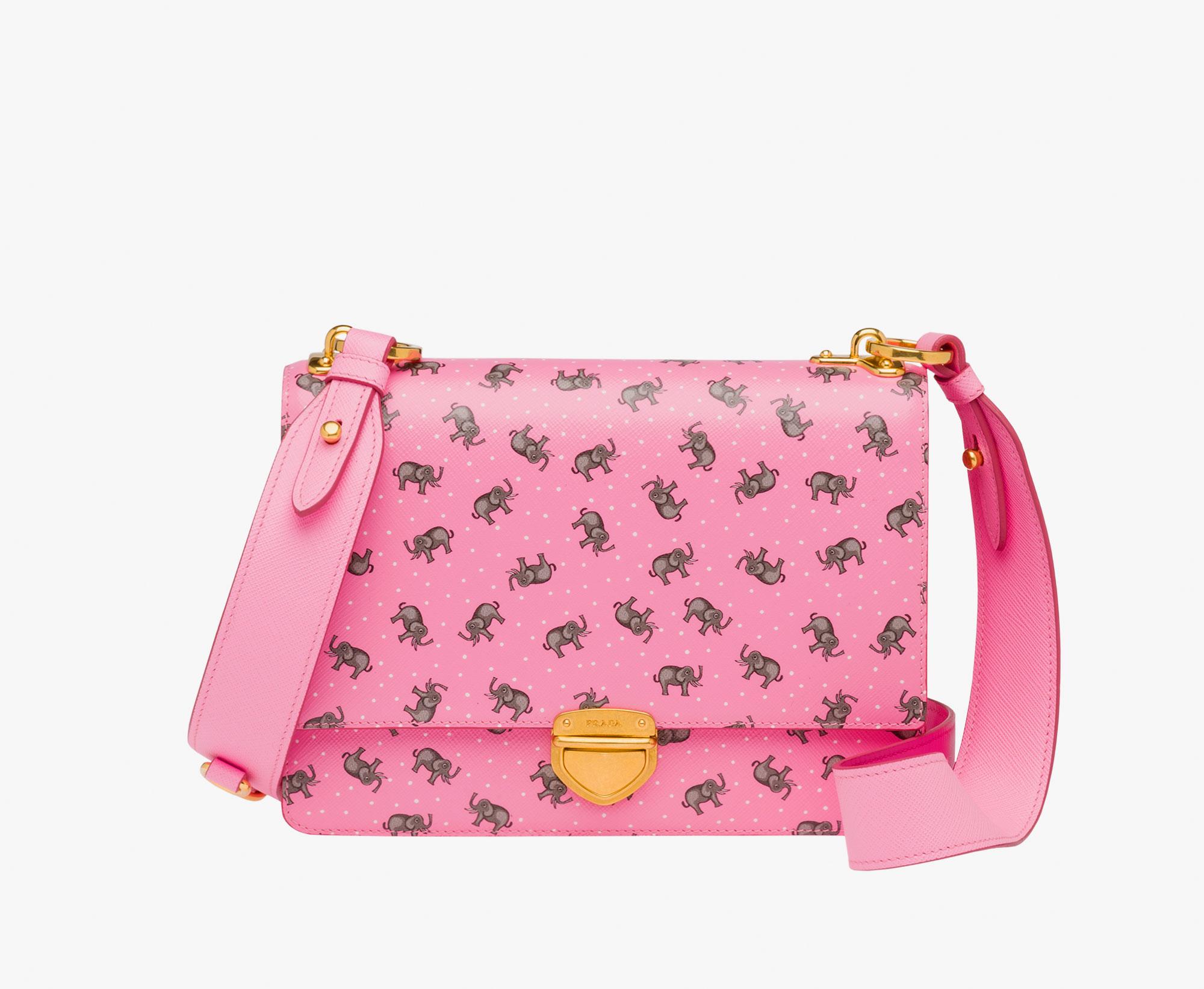 Pink Prada Purse Crossbody