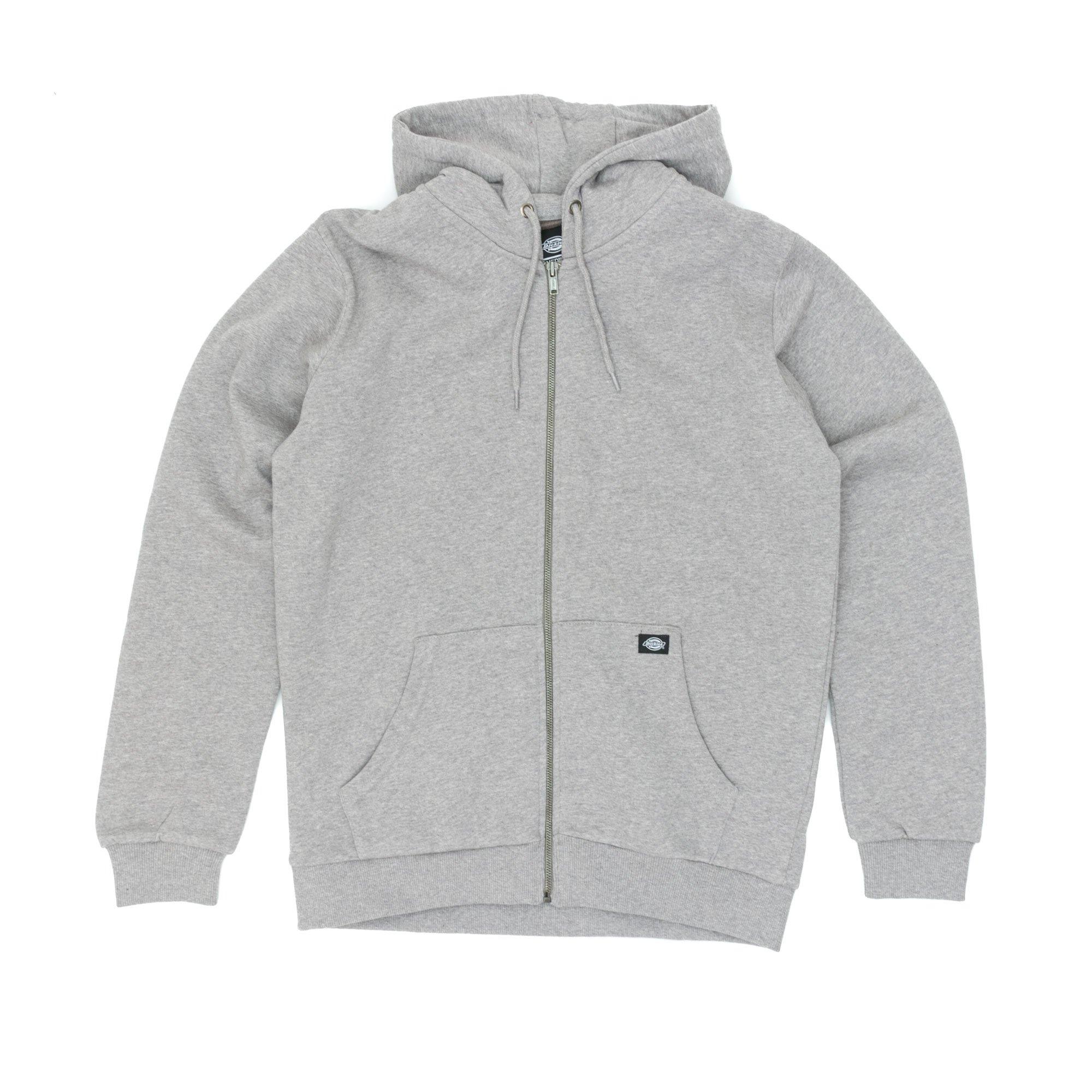 Dickies Kingsley Zip Hooded Sweatshirt in Gray for Men - Lyst