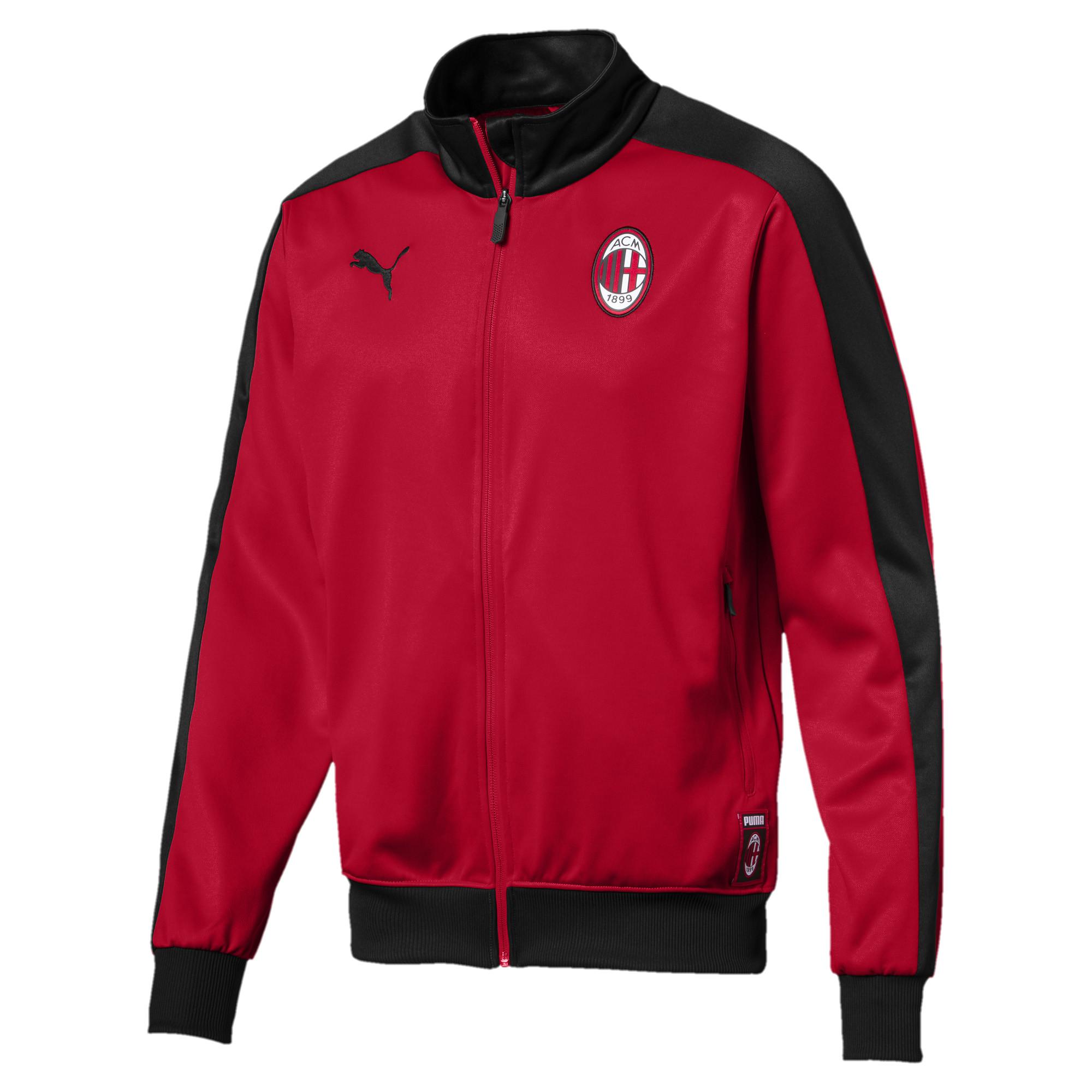 Lyst - Puma Ac Milan Men's T7 Track Jacket in Red for Men
