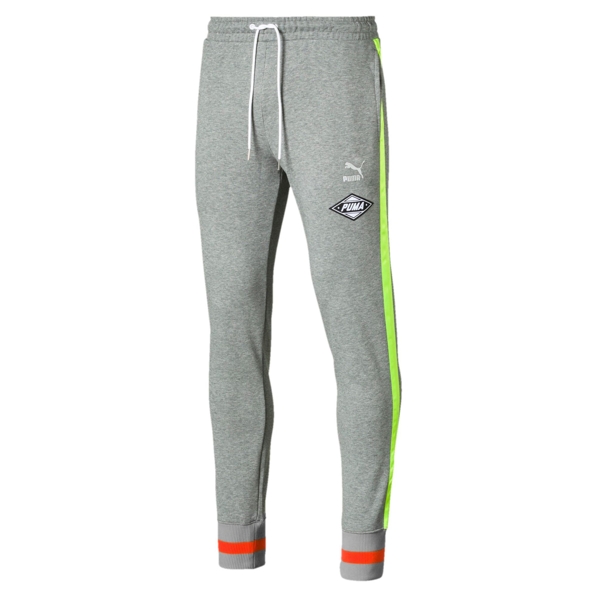 puma sweatpants grey