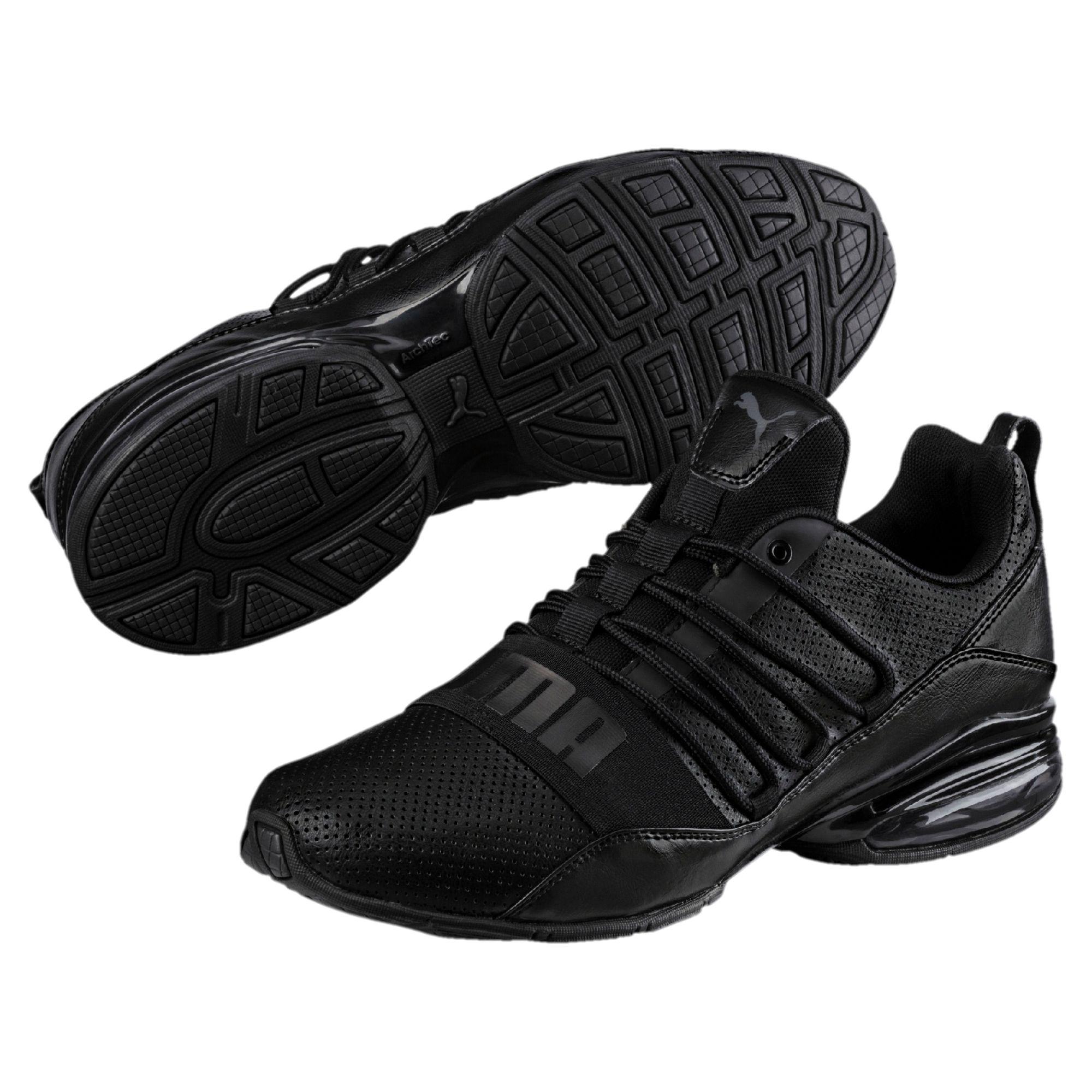 Running puma shoes black photo Running puma shoes black photo