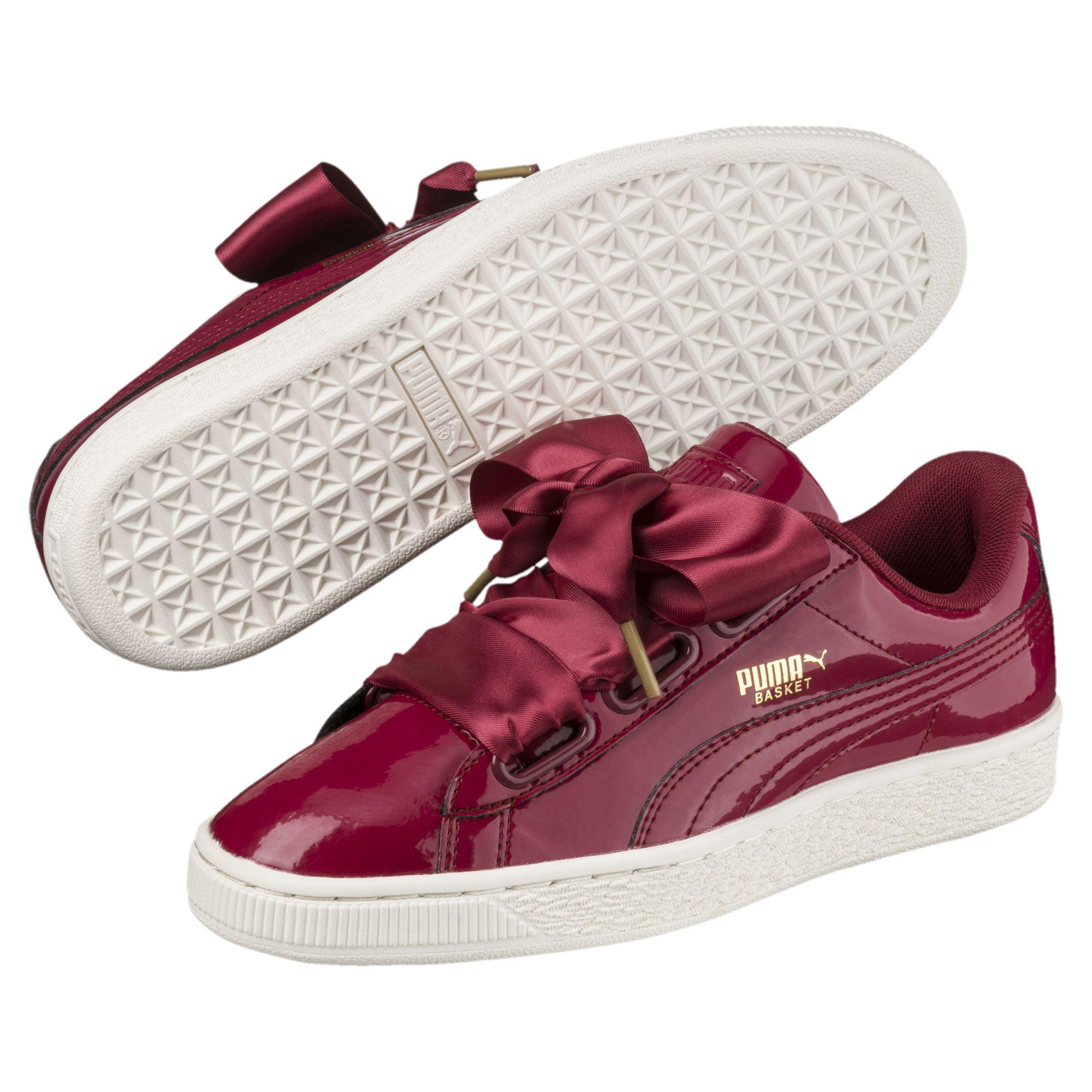 puma basket heart patent wmns lux or party puma basket heart patent wmns lux or party