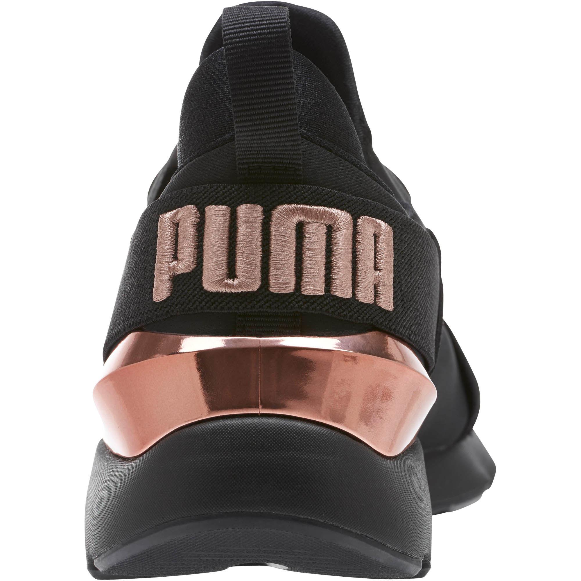 Lyst - Puma Muse Metal Women's Sneakers in Black
