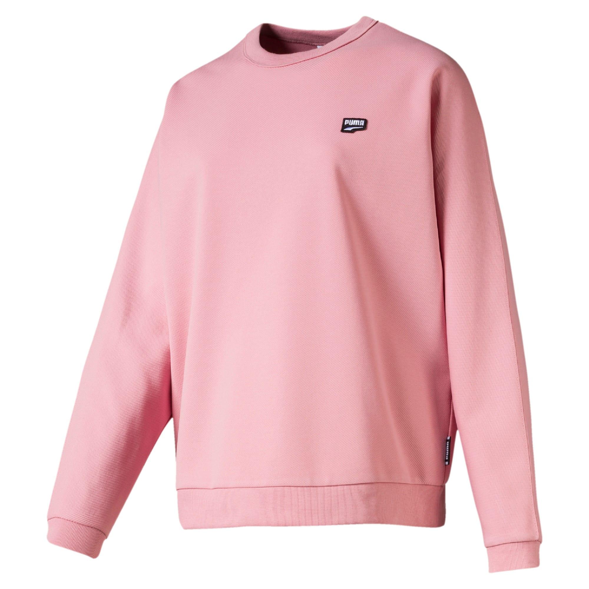 PUMA Synthetic Downtown Women's Crewneck Sweatshirt in 14 (Pink) - Save ...