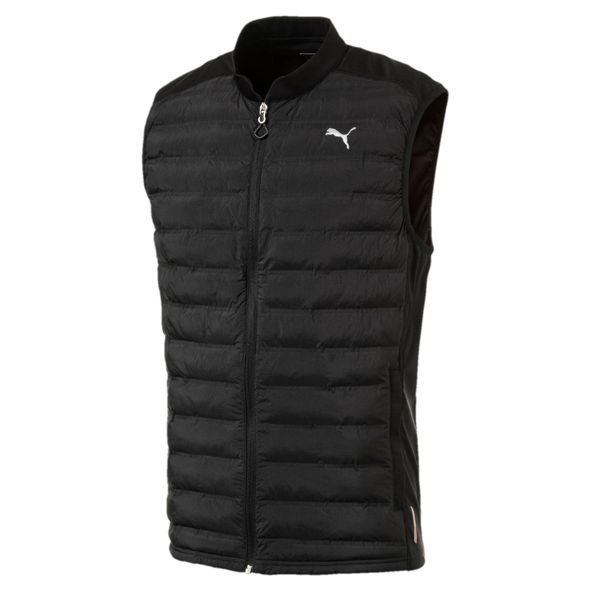 Lyst PUMA Running Padded Vest in Black for Men