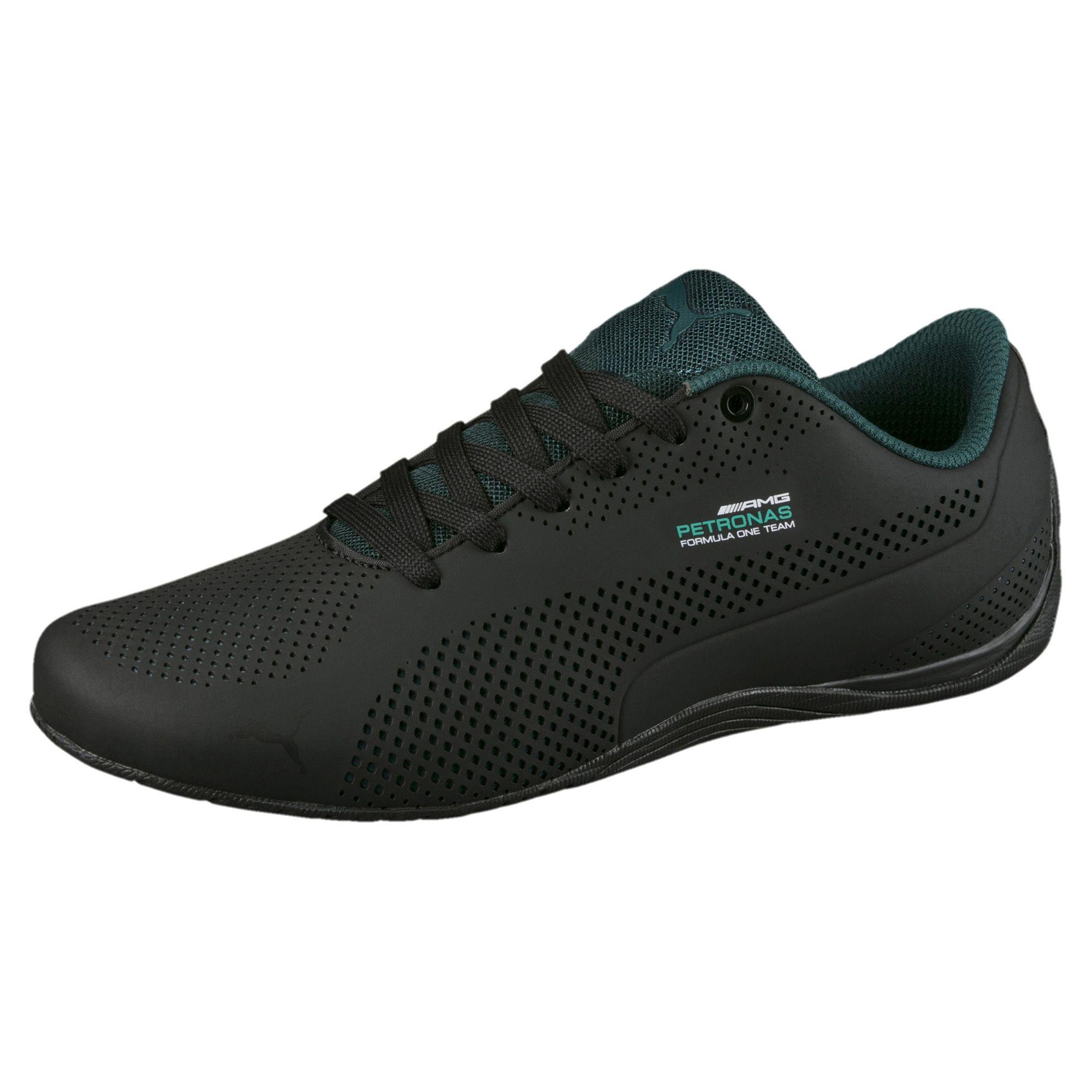 PUMA Mercedes Drift Cat 5 Men's Shoes in Black for Men - Lyst