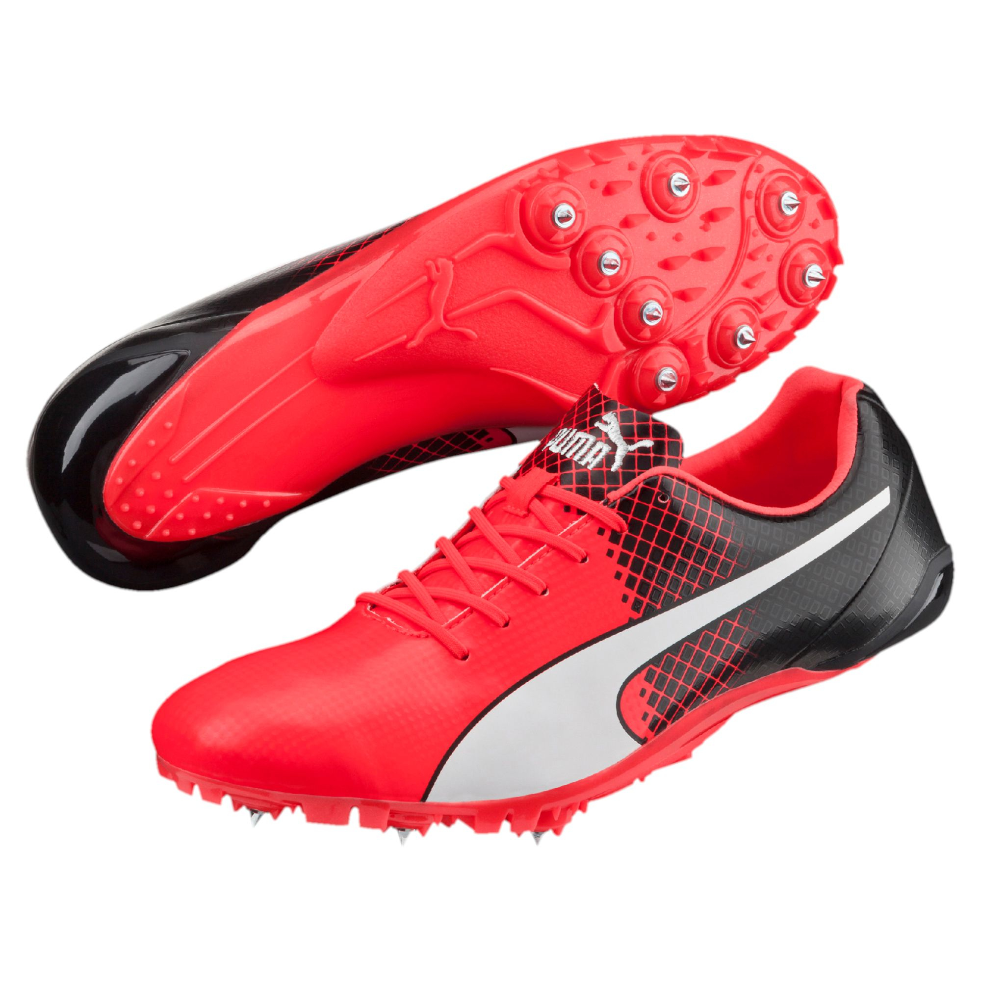 Lyst - Puma Evospeed Electric Tricks Men's Sprint Track Spikes in Red ...