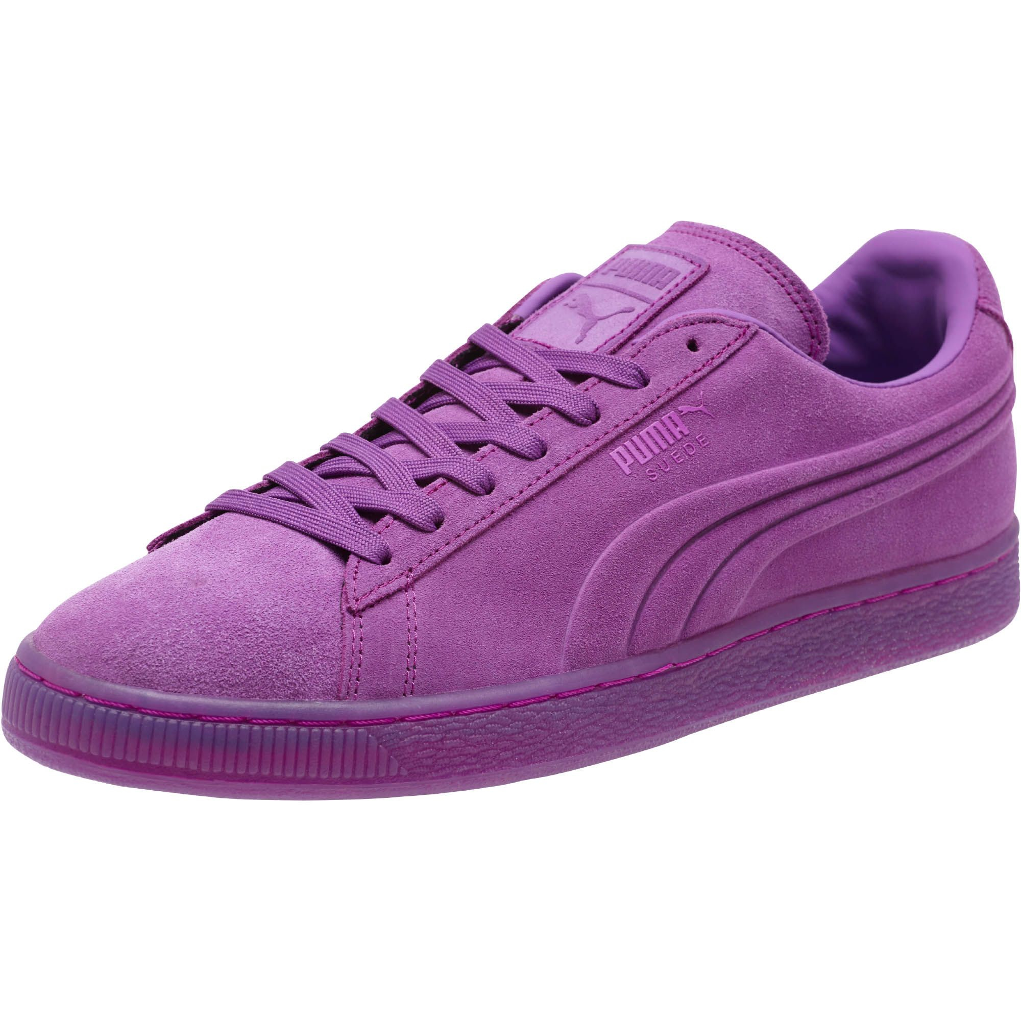 Lyst - Puma Suede Embossed Iced Fluo Men's Sneakers in Purple for Men